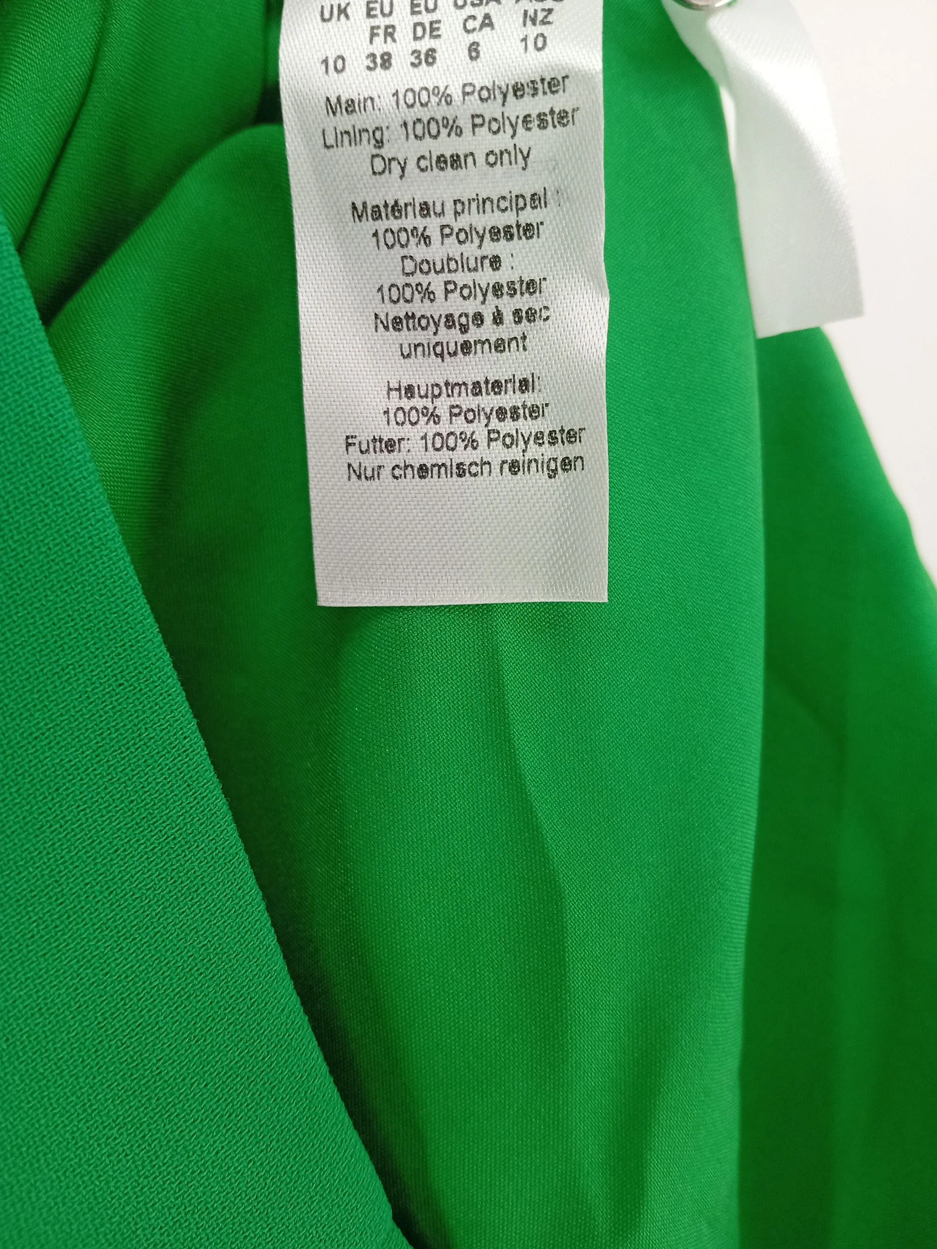 Karen Millen Maxi Dress UK10 in Green RRP £199 - Image 7