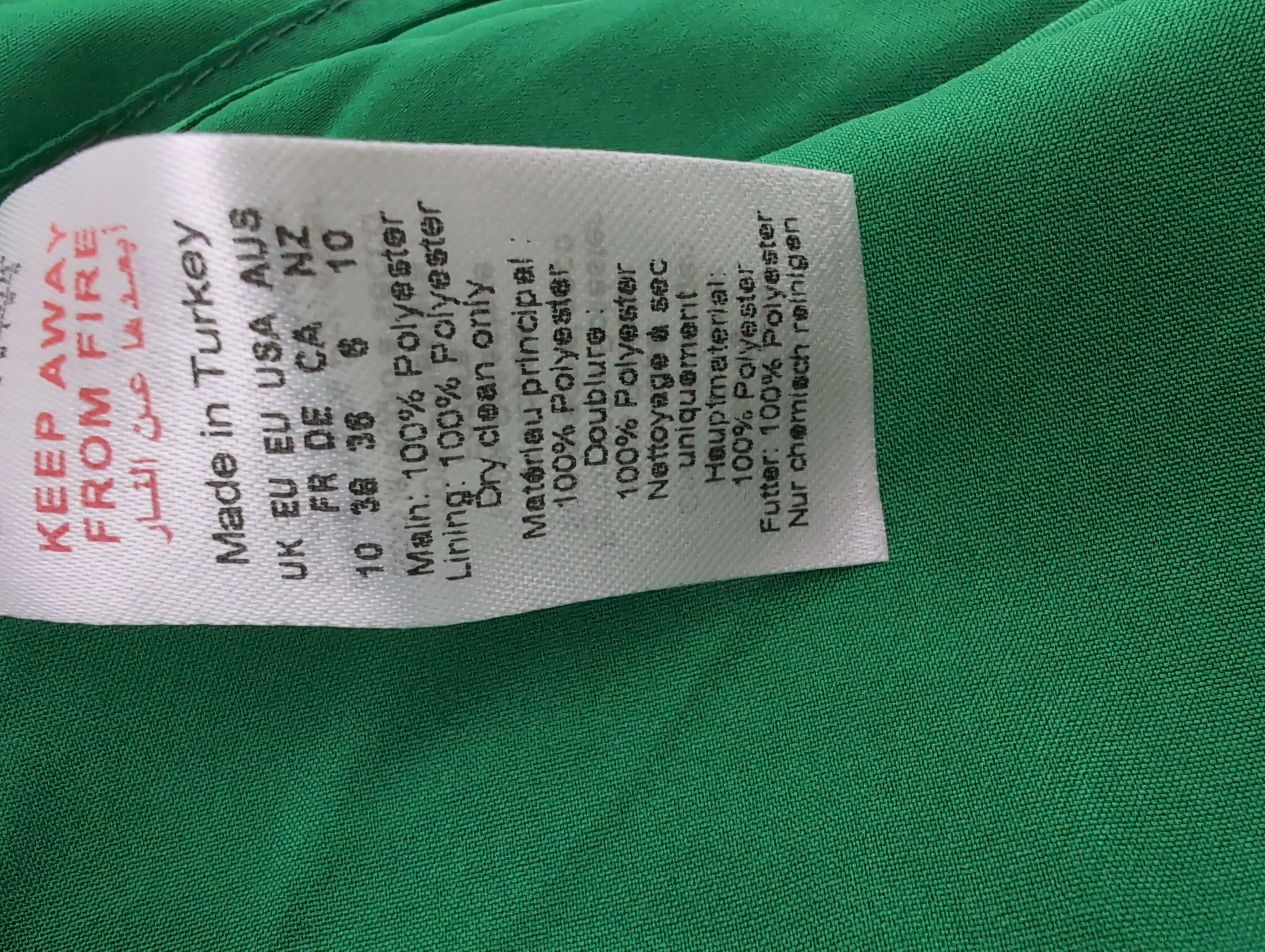 Karen Millen Maxi Dress UK10 in Green RRP £199 - Image 7