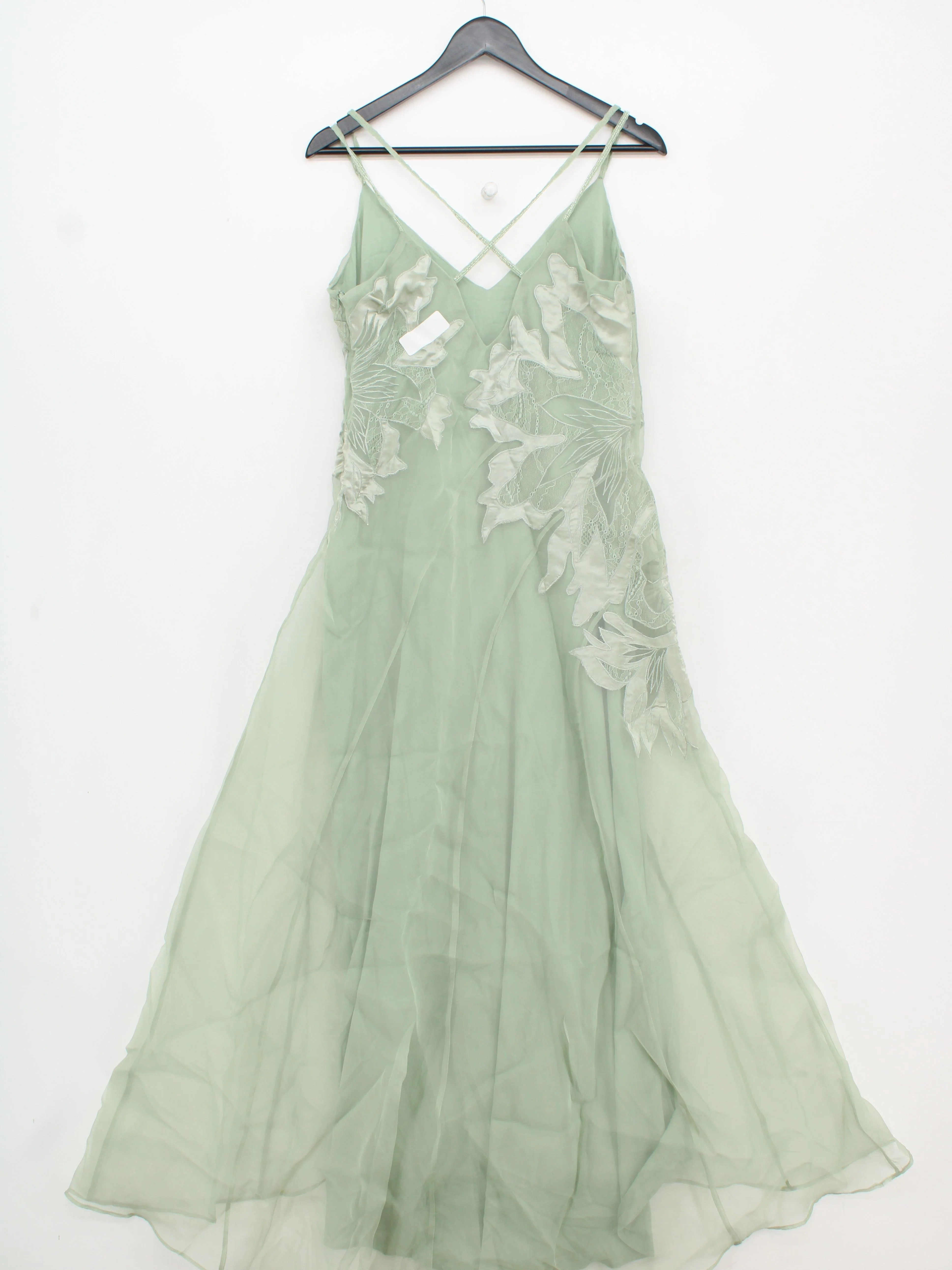 Karen Millen Maxi Dress UK10 in Green RRP £229 - Image 2