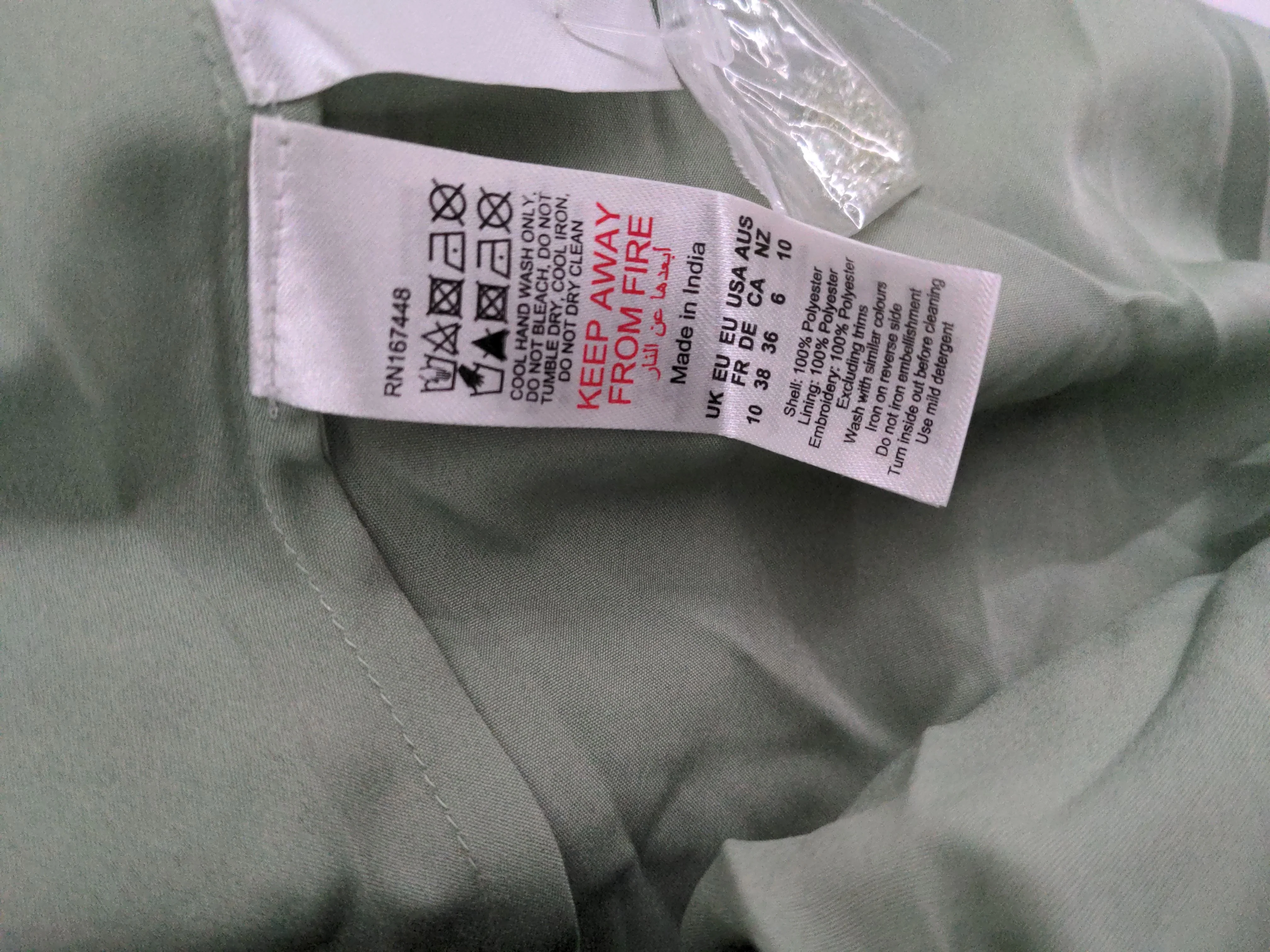 Karen Millen Maxi Dress UK10 in Green RRP £229 - Image 7