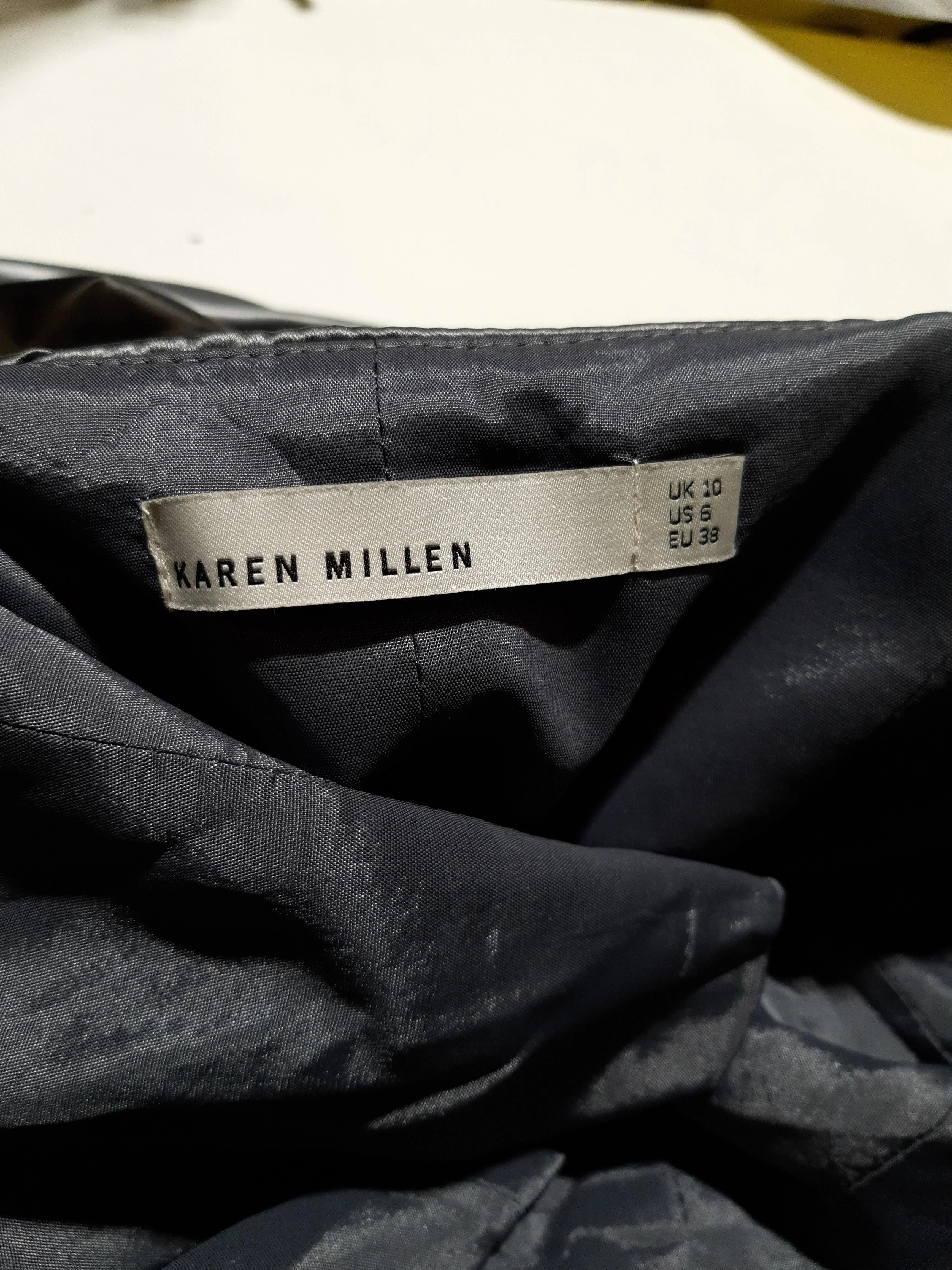 Karen Millen Maxi Dress UK10 in Grey - Image 5