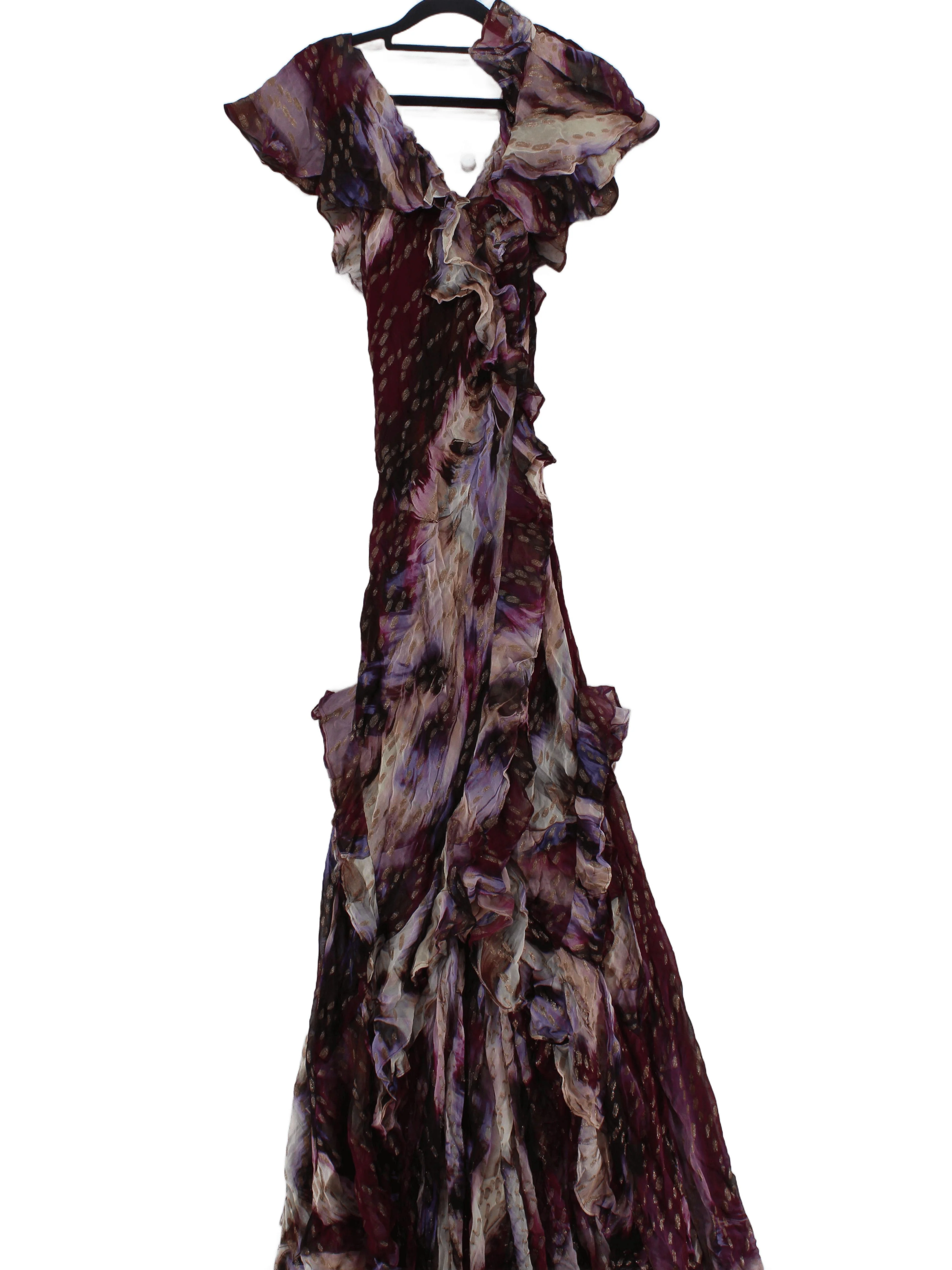 Karen Millen Maxi Dress UK10 in Multi RRP £239
