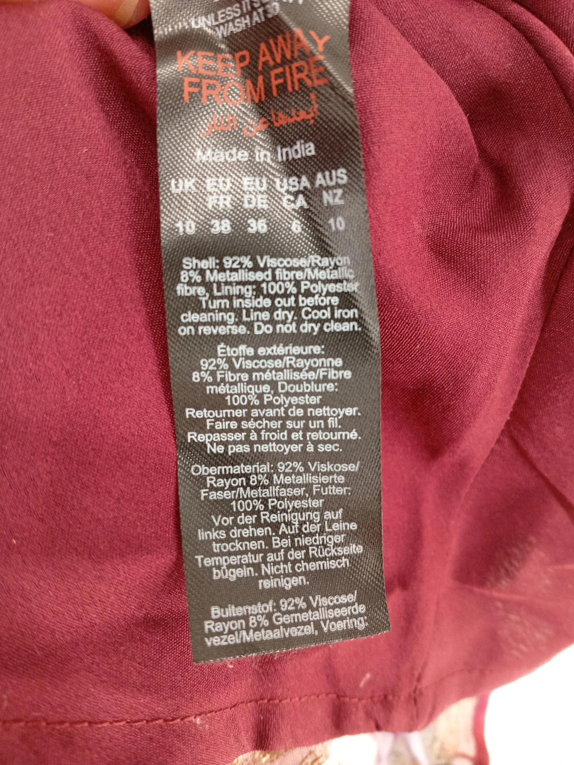 Karen Millen Maxi Dress UK10 in Multi RRP £239 - Image 7