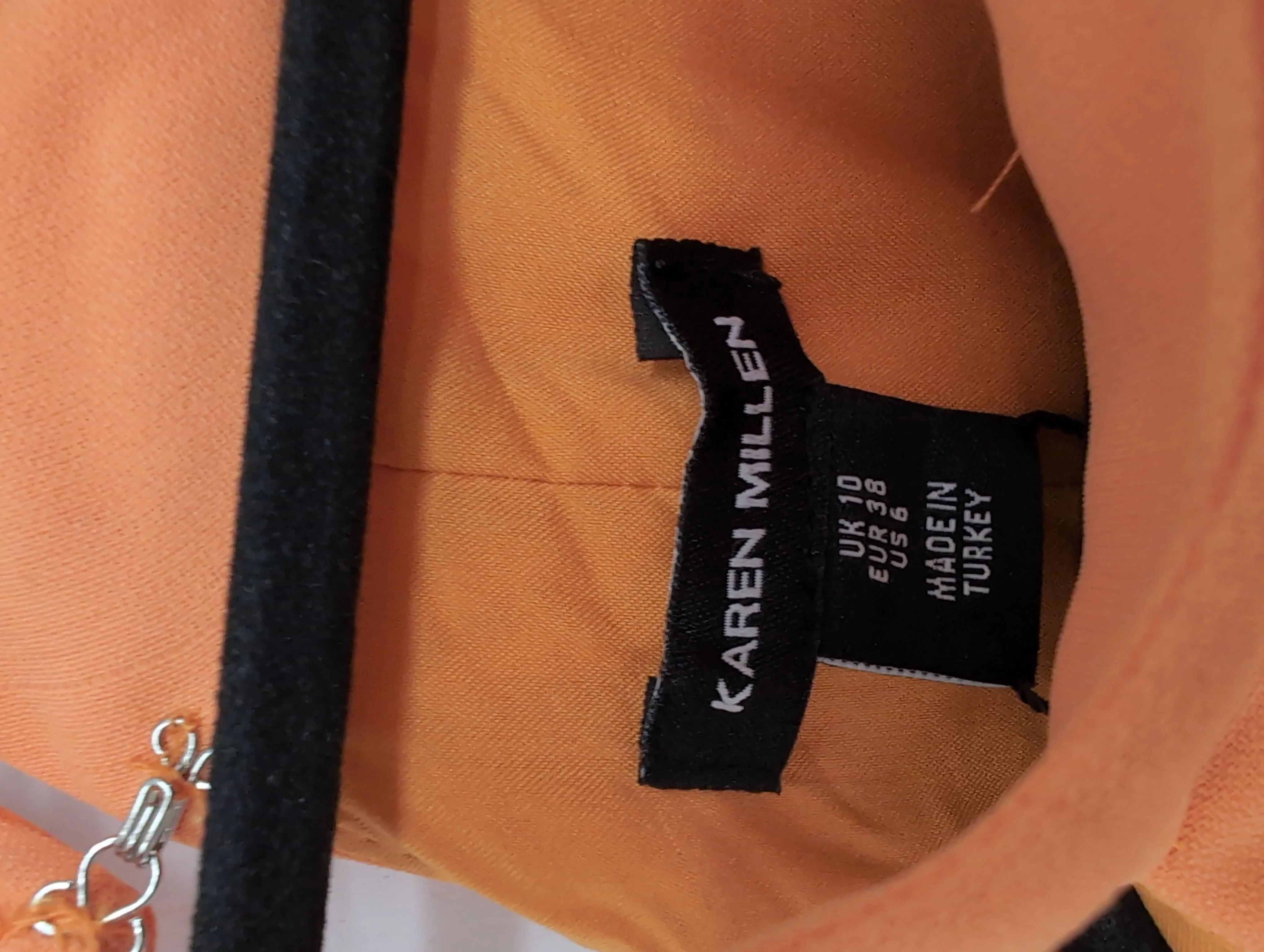 Karen Millen Maxi Dress UK10 in Orange RRP £259 - Image 6