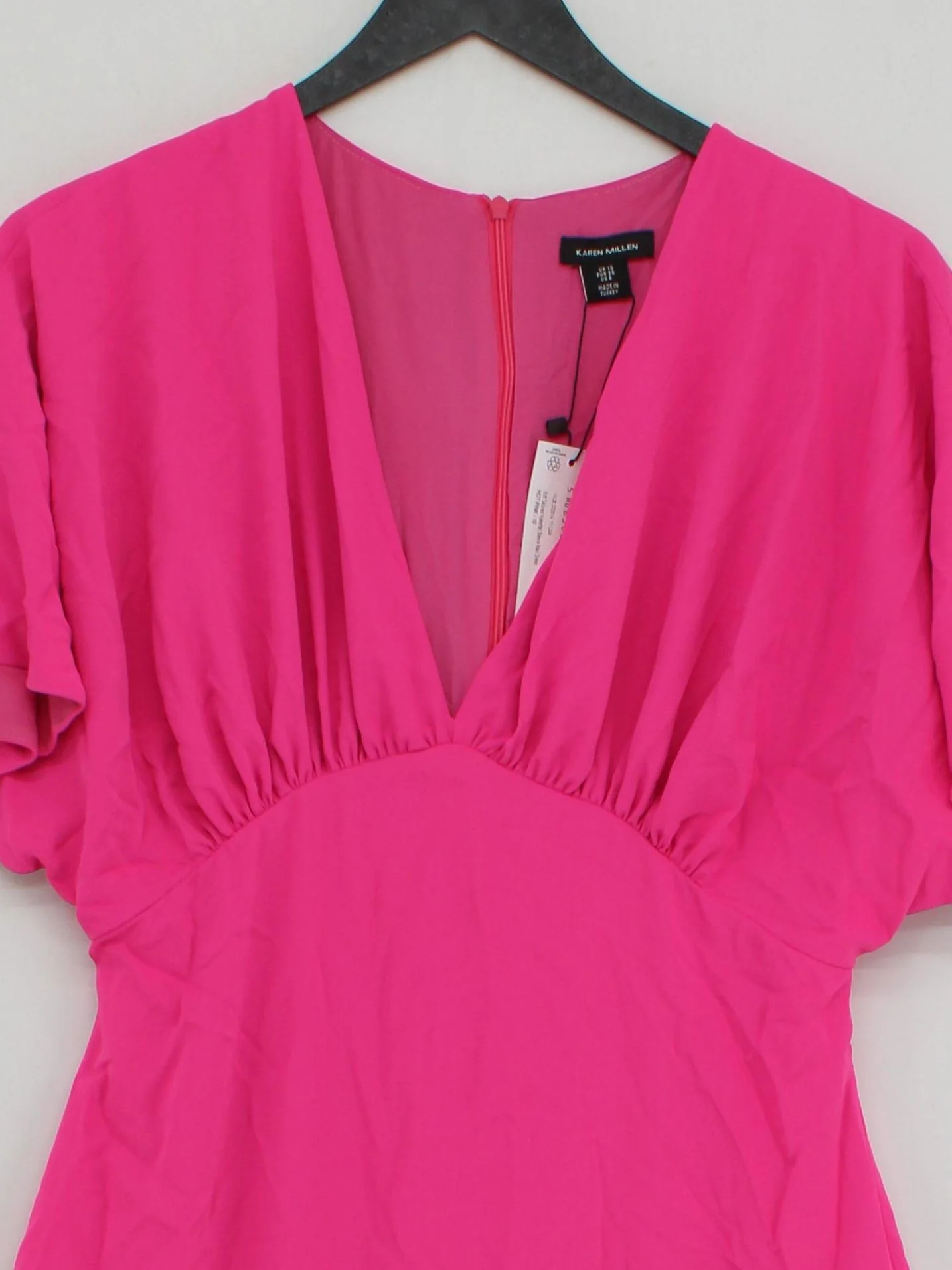Karen Millen Maxi Dress UK10 in Pink RRP £199 - Image 3