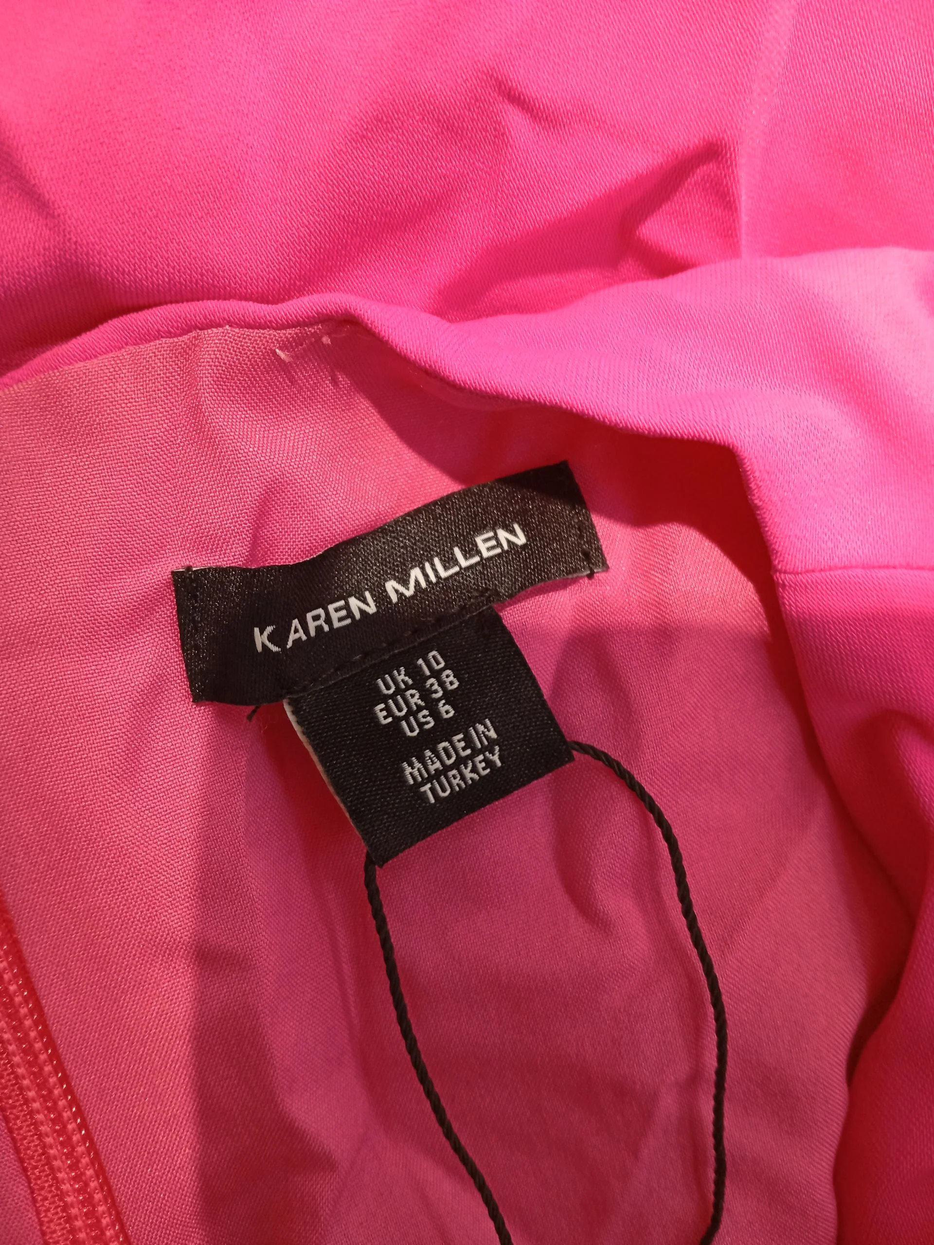 Karen Millen Maxi Dress UK10 in Pink RRP £199 - Image 5