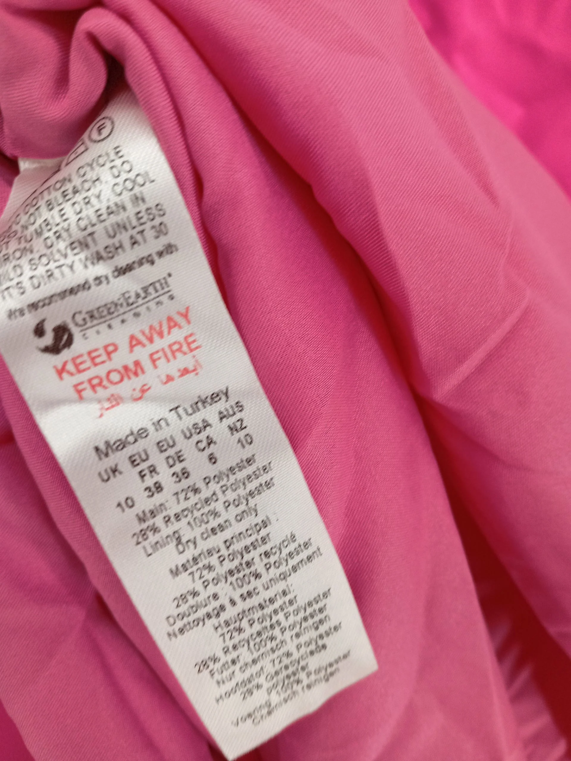 Karen Millen Maxi Dress UK10 in Pink RRP £199 - Image 6