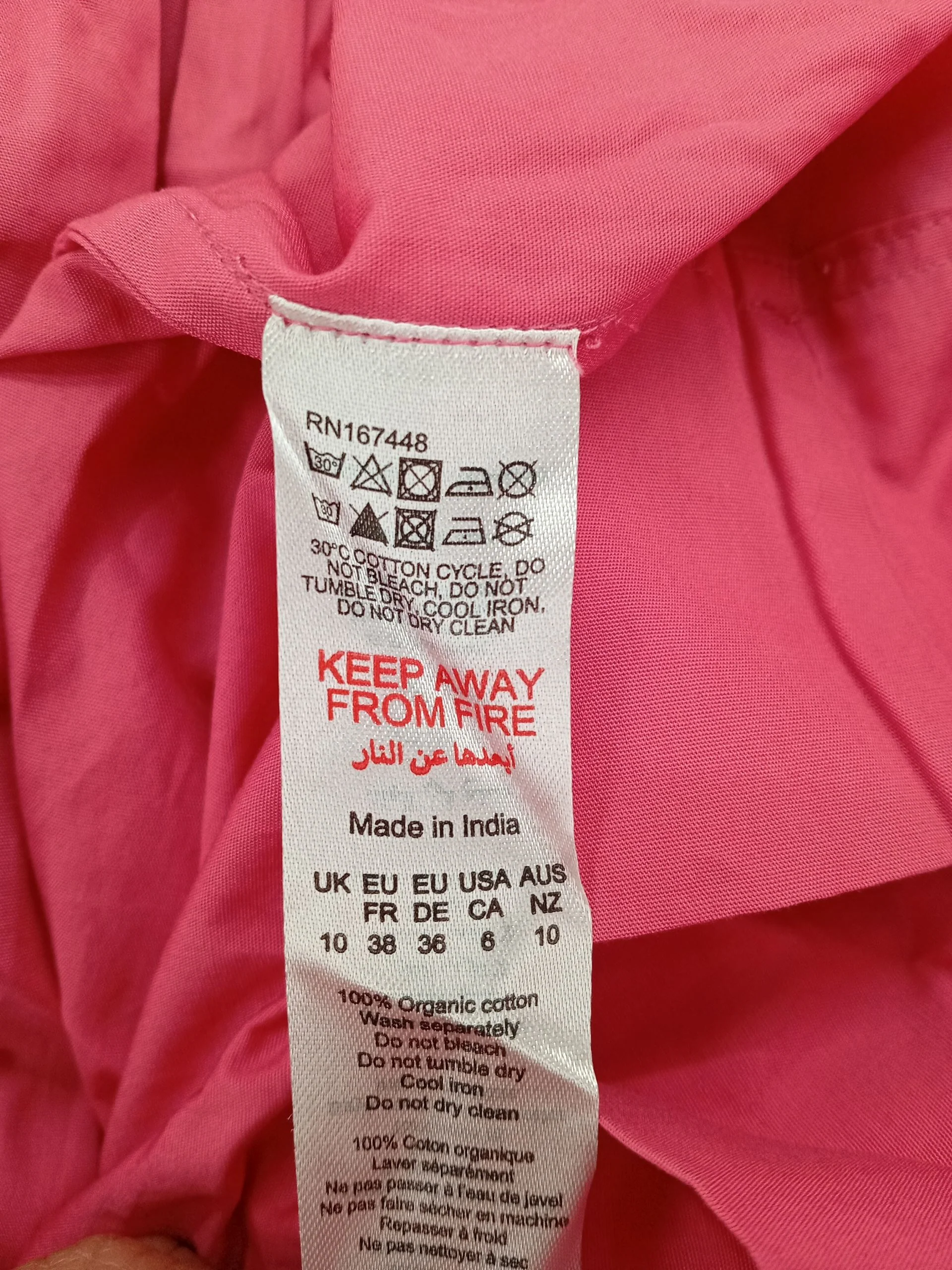 Karen Millen Maxi Dress UK10 in Pink RRP £79 - Image 7