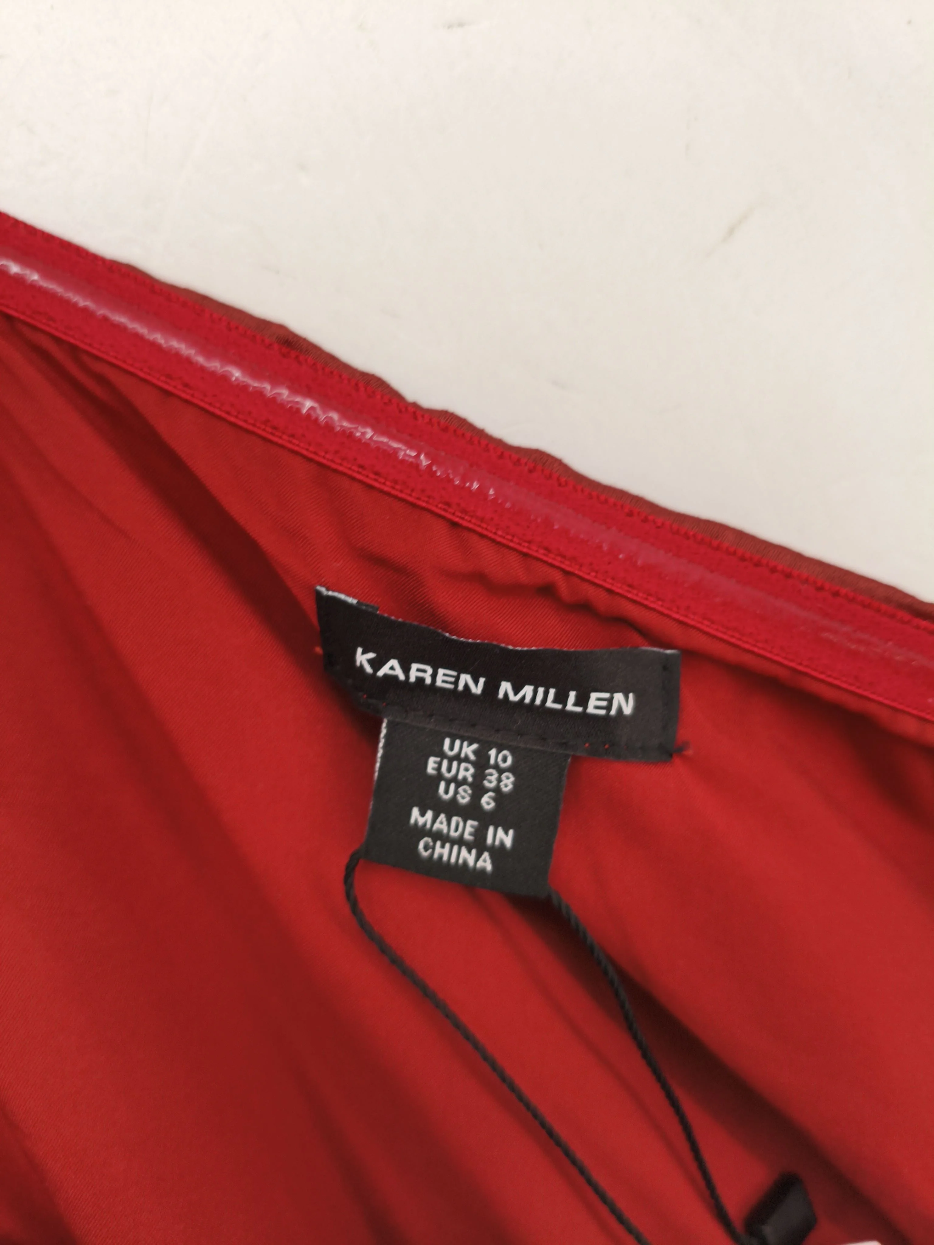 Karen Millen Maxi Dress UK10 in Red RRP £109 - Image 7