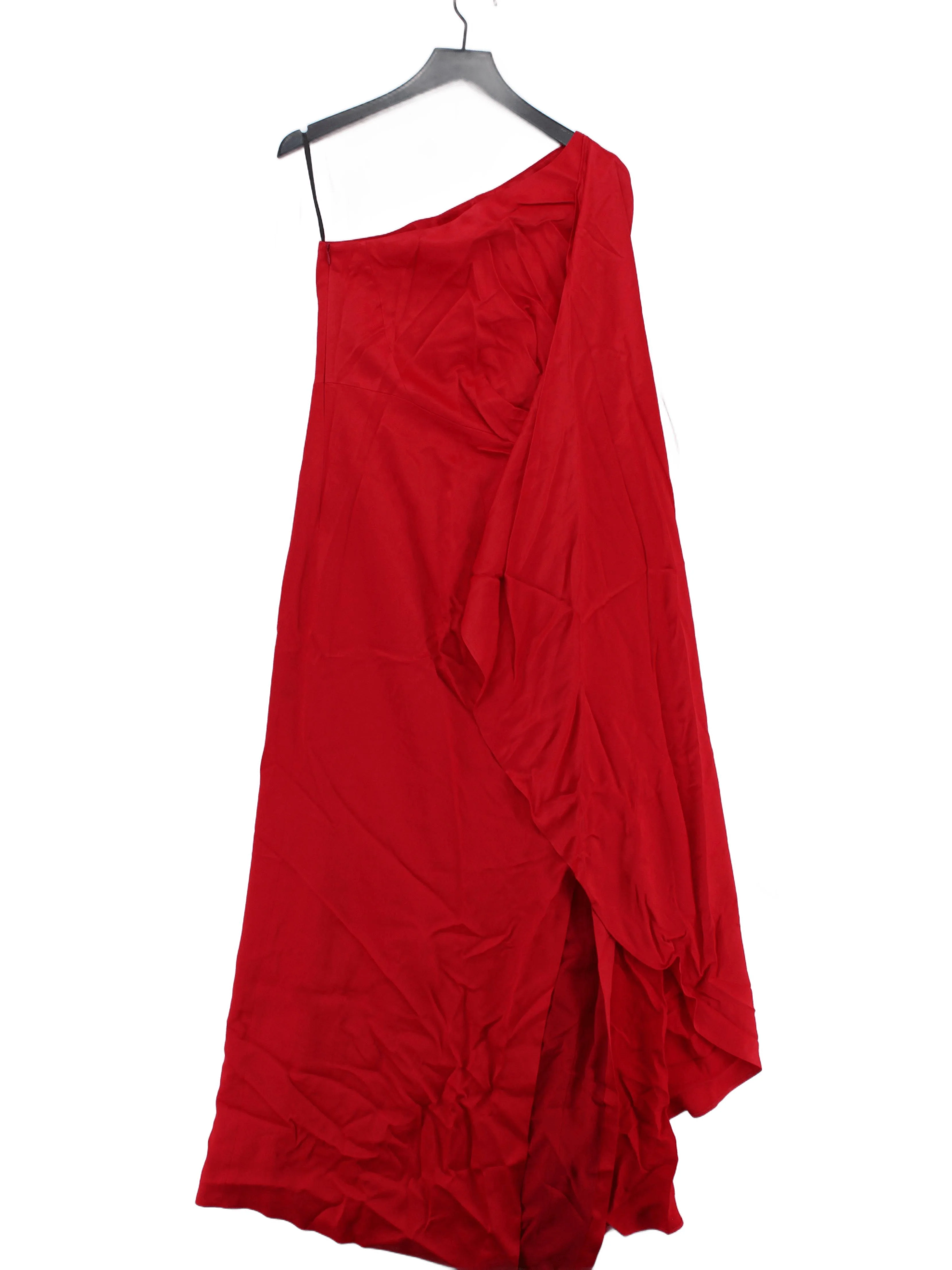 Karen Millen Maxi Dress UK10 in Red RRP £229