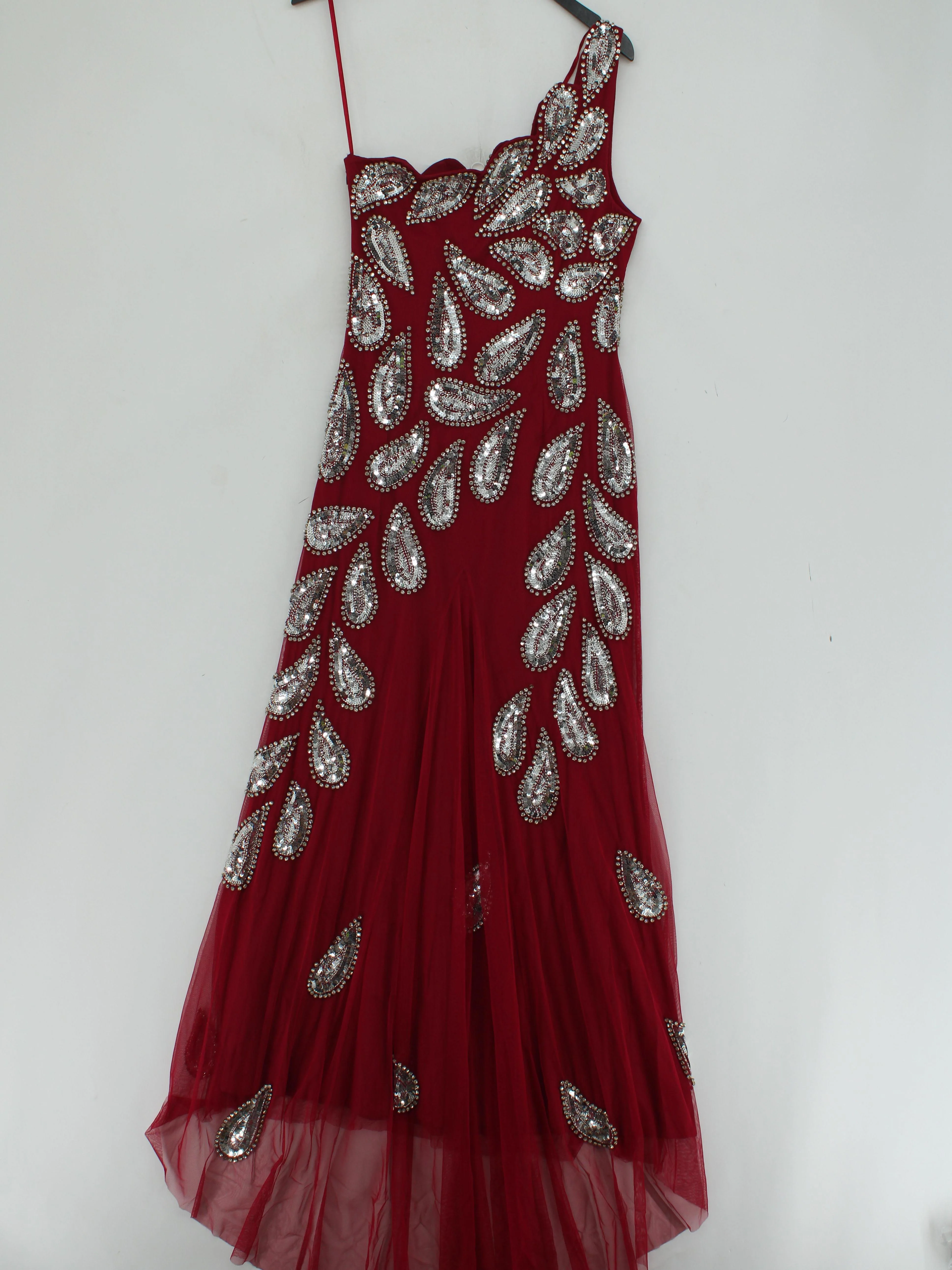 Karen Millen Maxi Dress UK10 in Red RRP £419 - Image 2