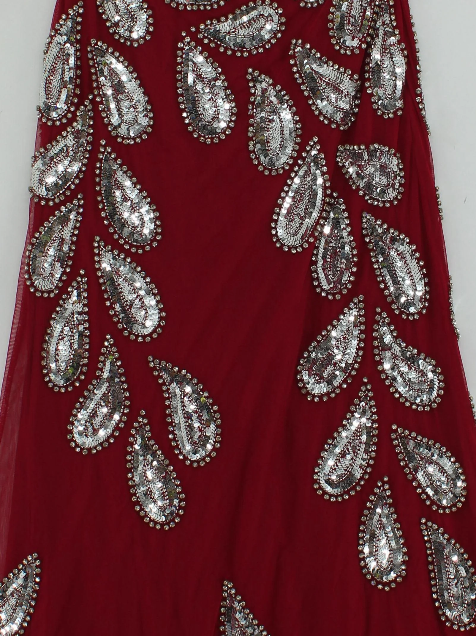Karen Millen Maxi Dress UK10 in Red RRP £419 - Image 3