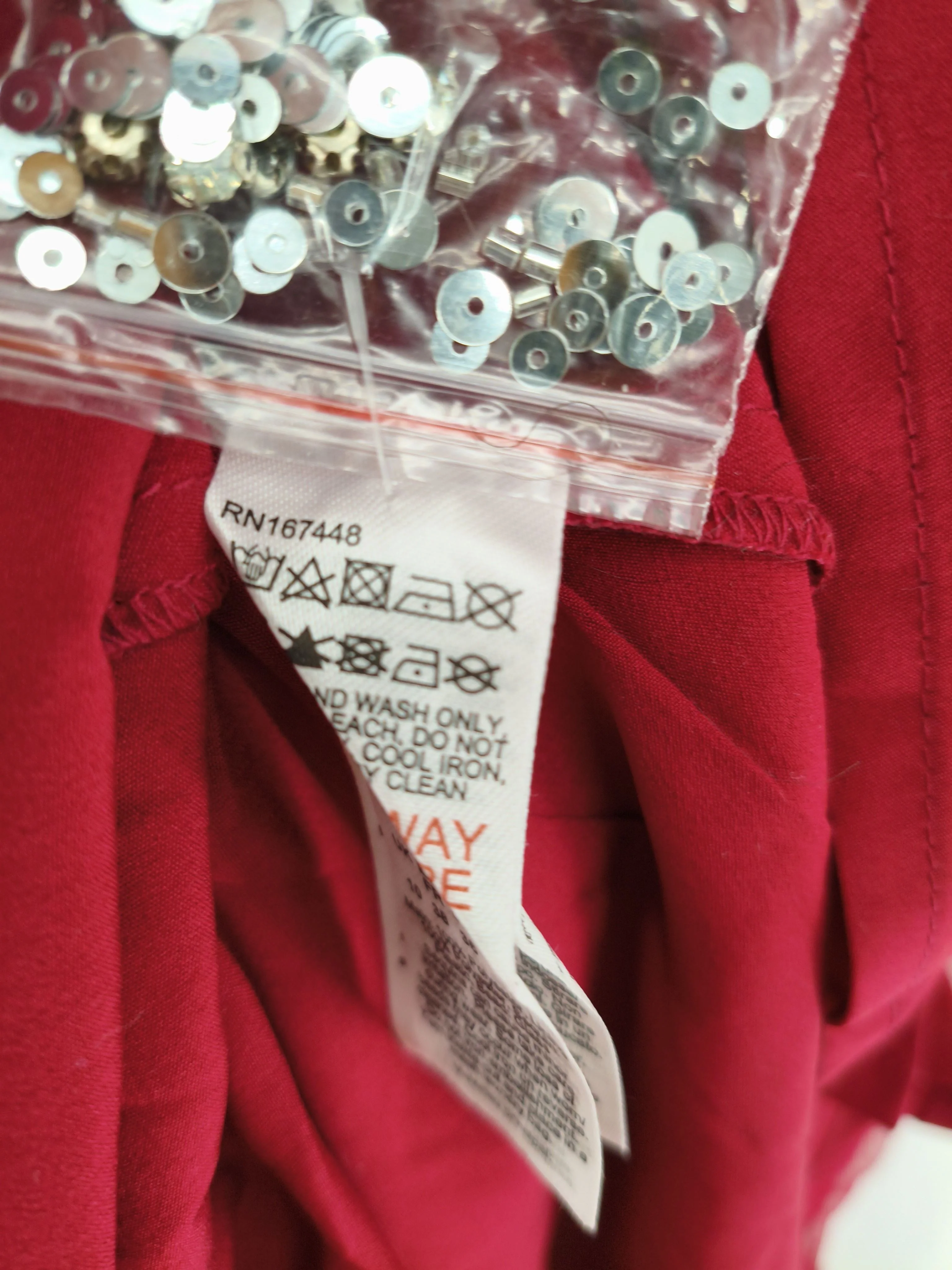 Karen Millen Maxi Dress UK10 in Red RRP £419 - Image 7