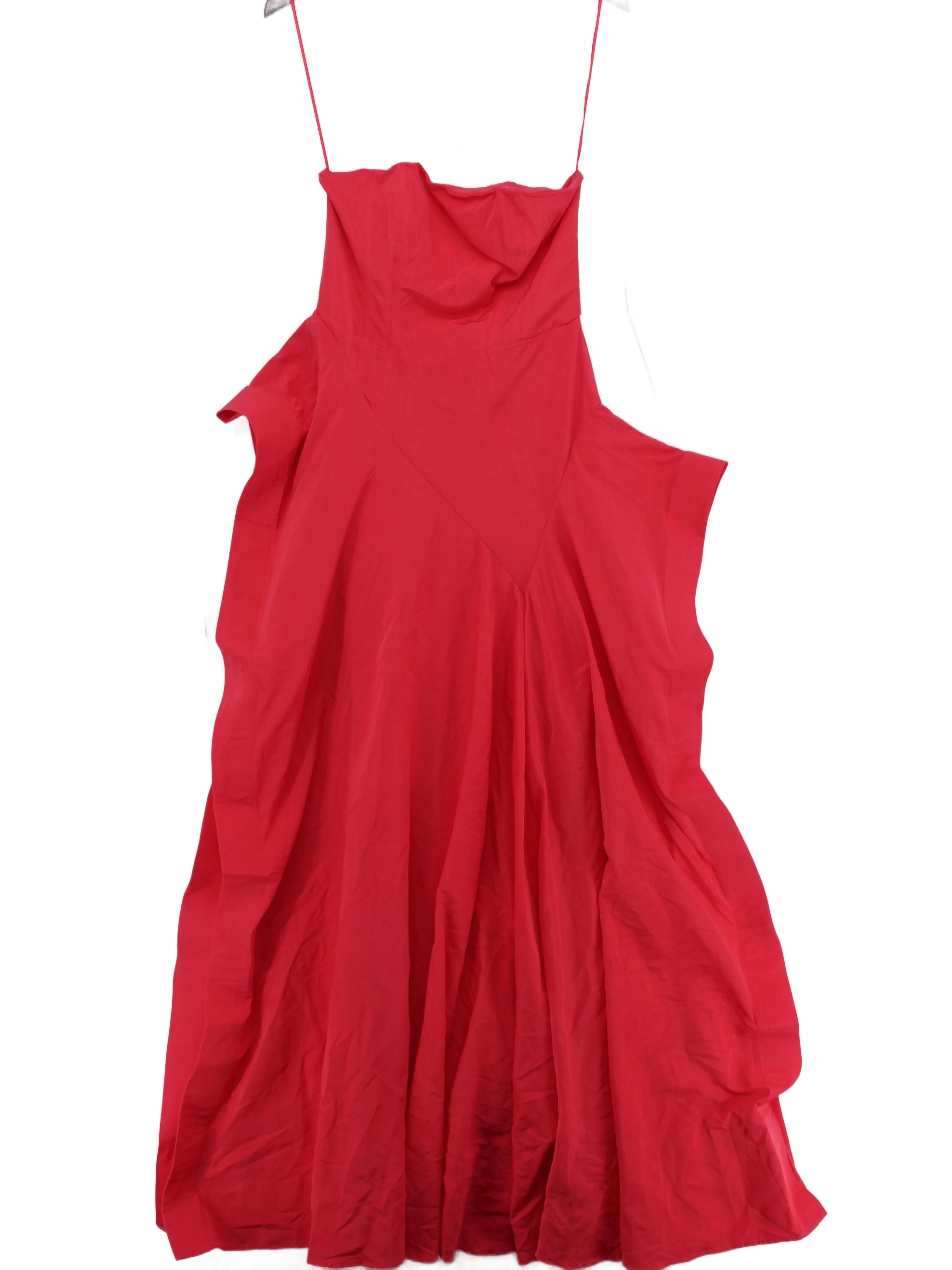 Karen Millen Maxi Dress UK10 in Red RRP £429