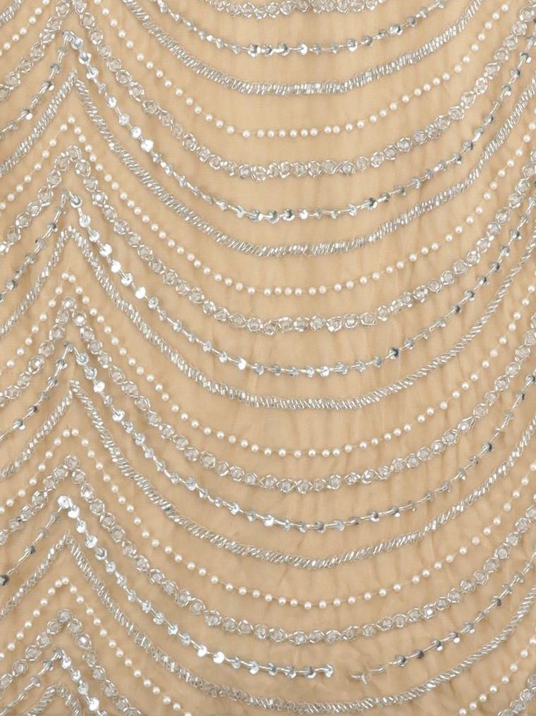 Karen Millen Maxi Dress UK10 in Tan RRP £389 - Image 4