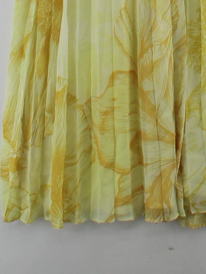 Karen Millen Maxi Dress UK10 in Yellow RRP £249 - Image 4