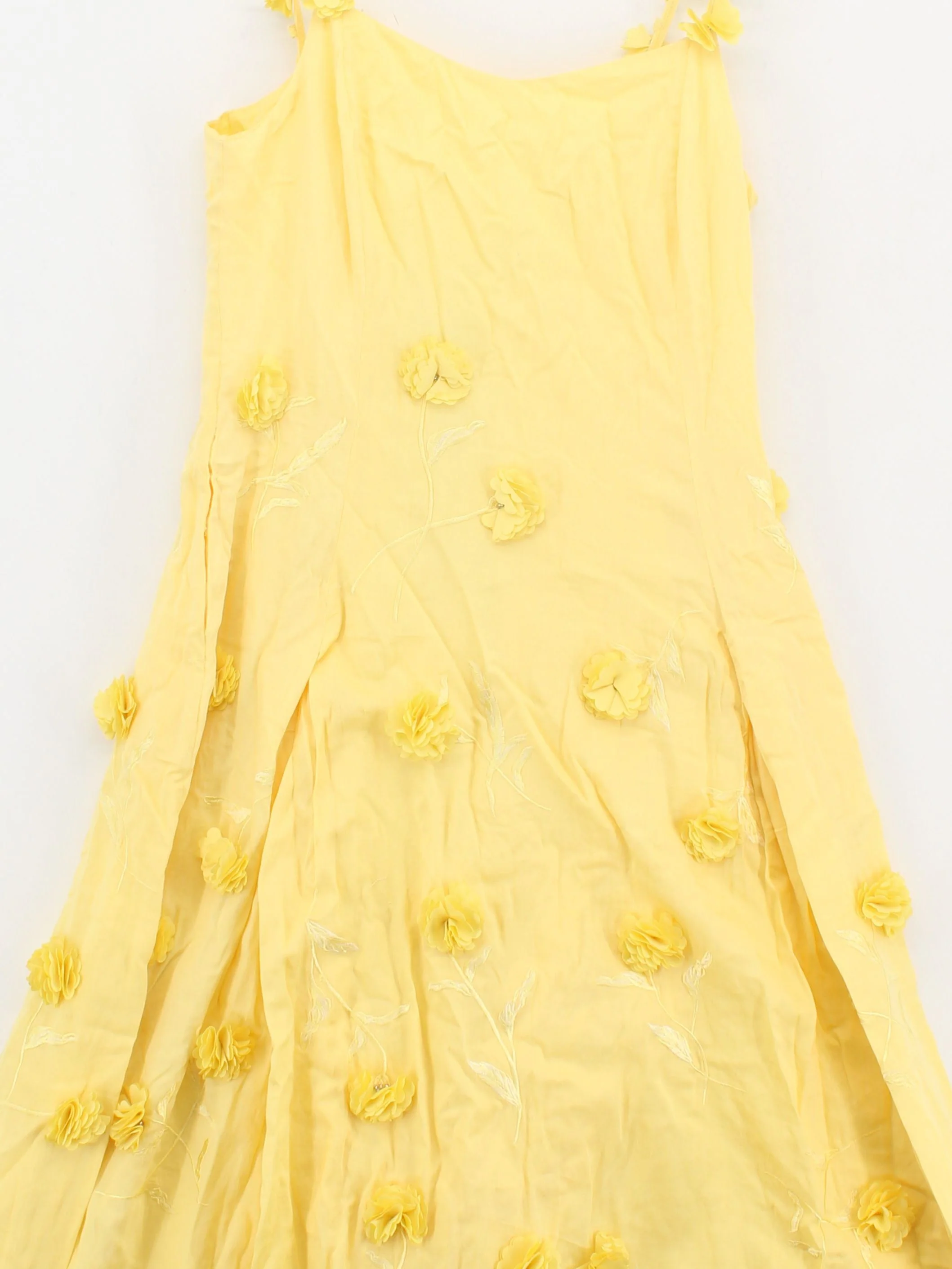 Karen Millen Maxi Dress UK10 in Yellow RRP £329 - Image 3