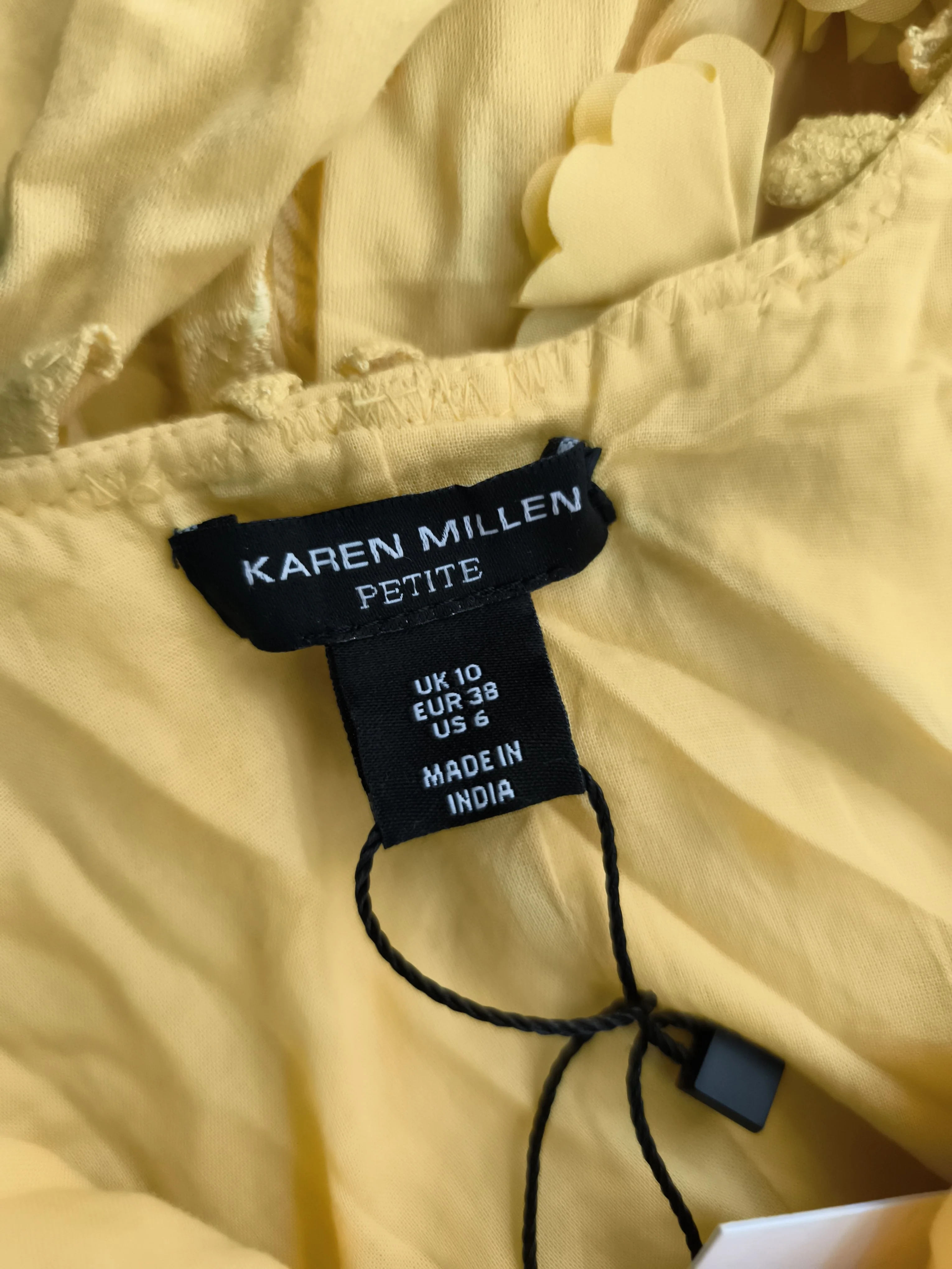 Karen Millen Maxi Dress UK10 in Yellow RRP £329 - Image 6