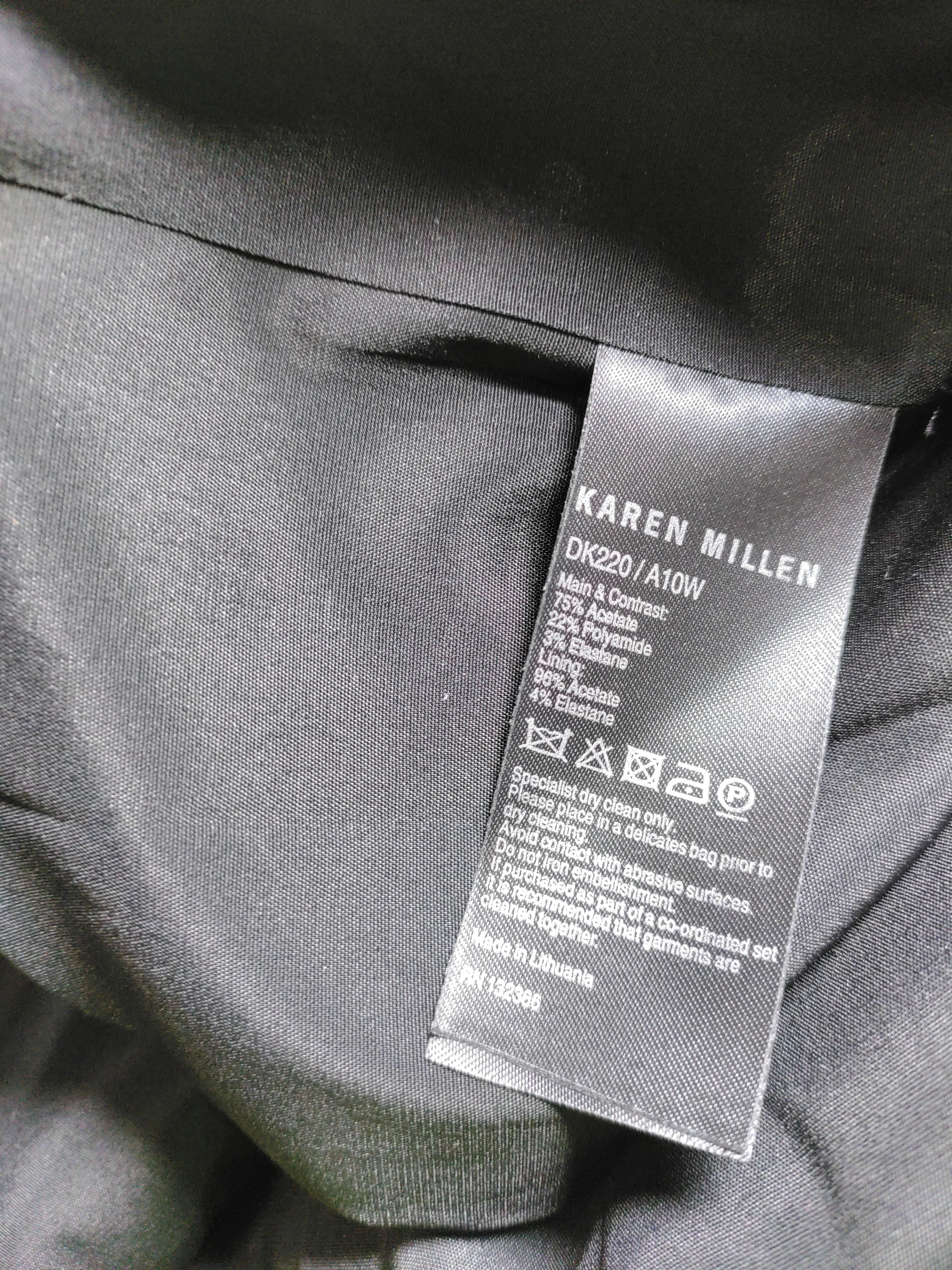 Karen Millen Maxi Dress UK12 in Black - Image 6