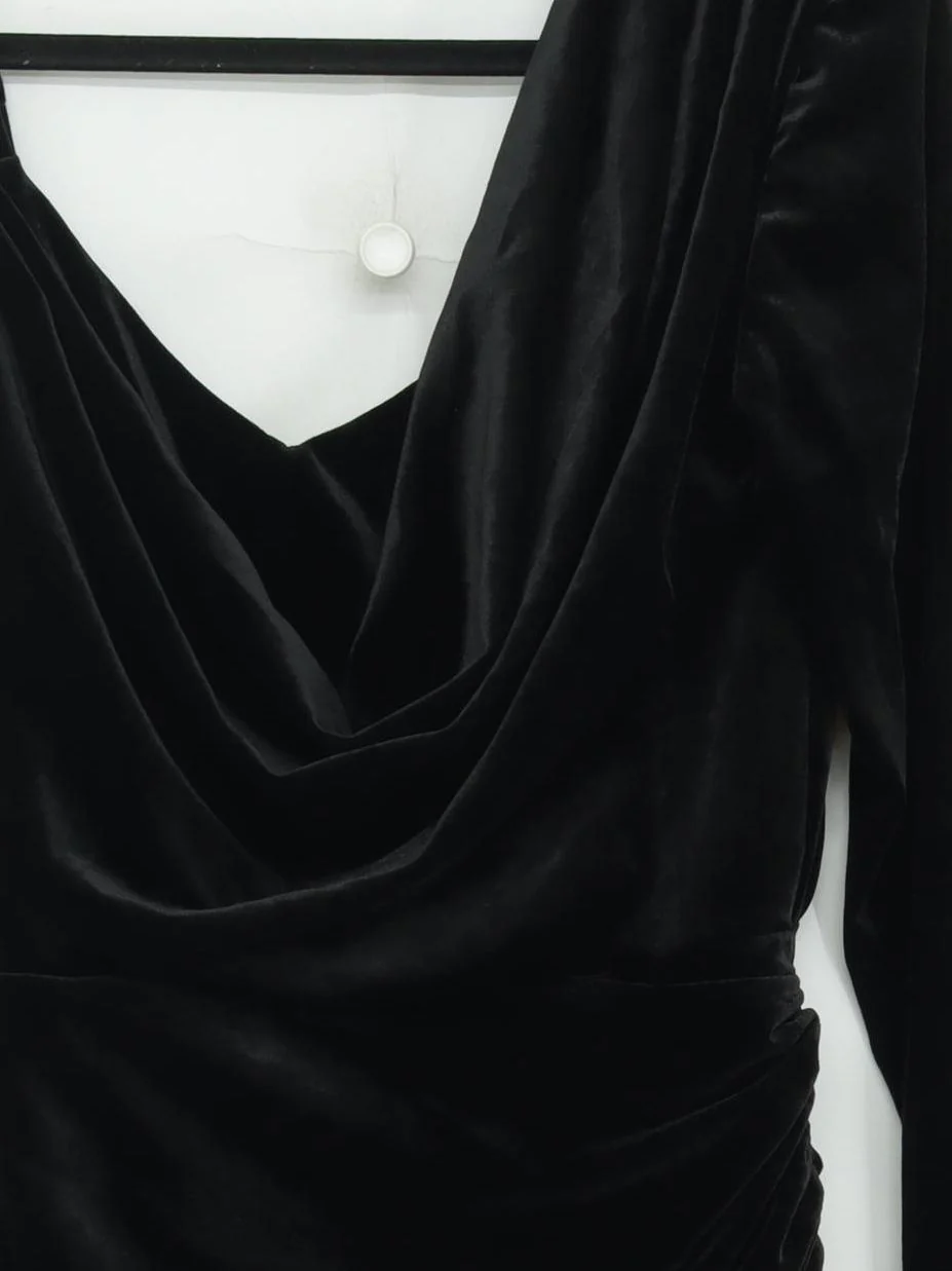Karen Millen Maxi Dress UK12 in Black RRP £169 - Image 3
