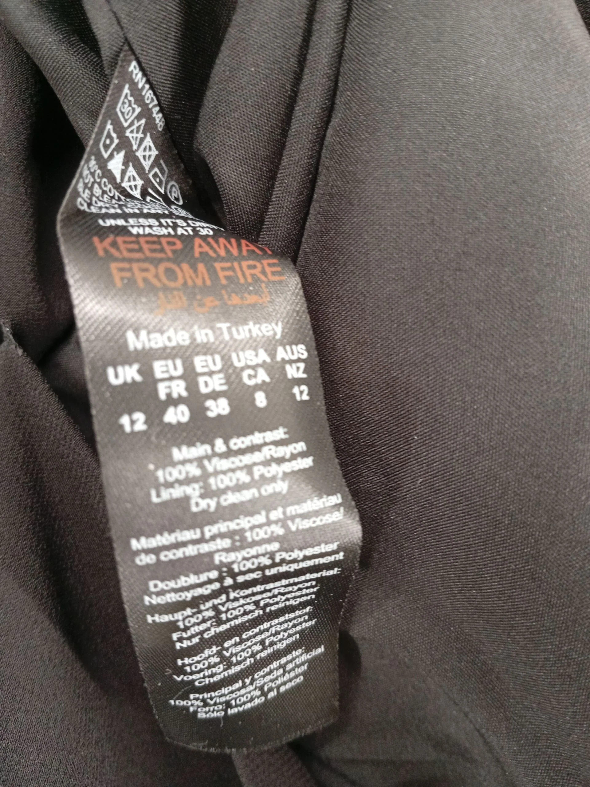 Karen Millen Maxi Dress UK12 in Black RRP £229 - Image 8