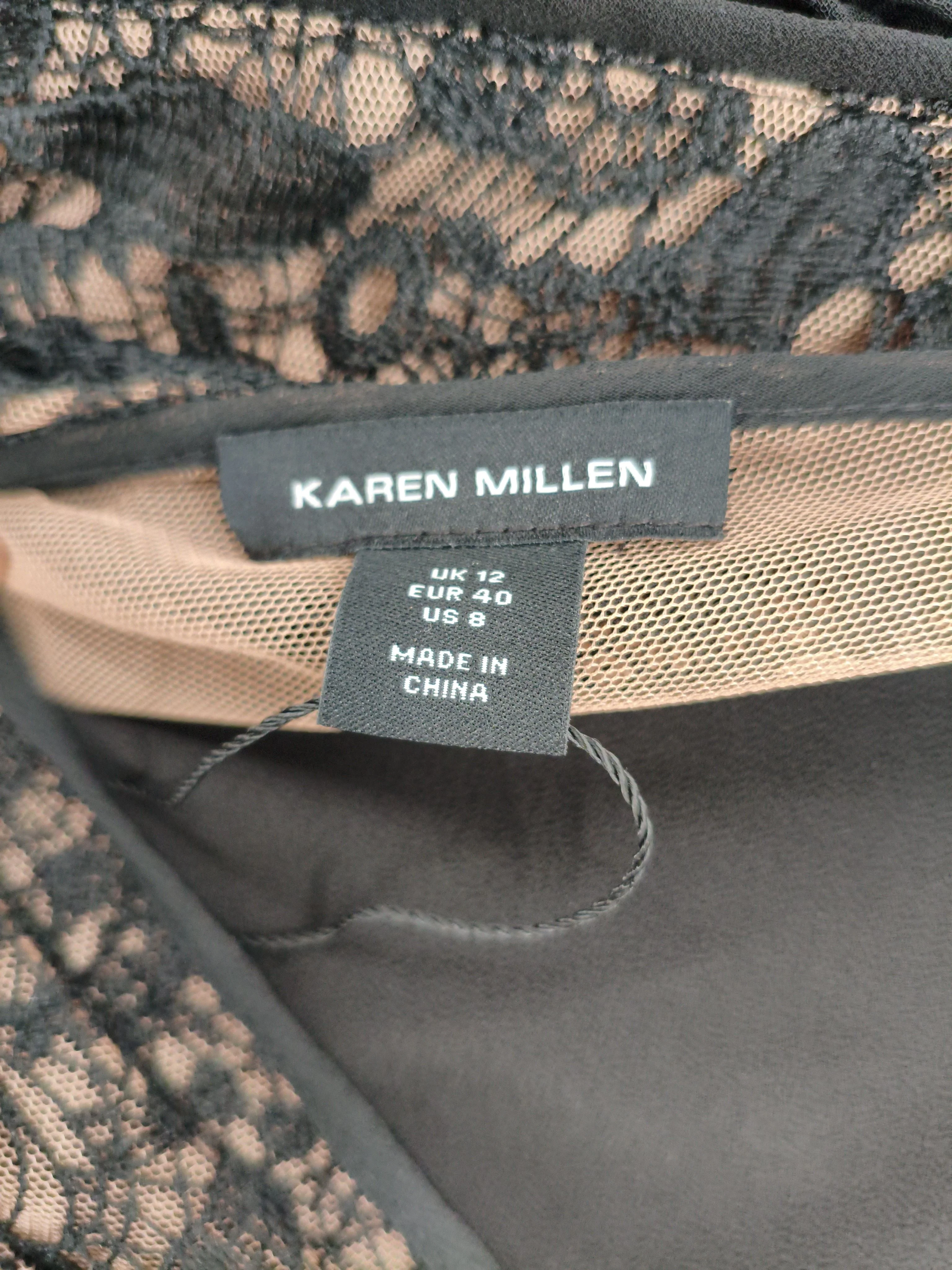 Karen Millen Maxi Dress UK12 in Black RRP £239 - Image 5