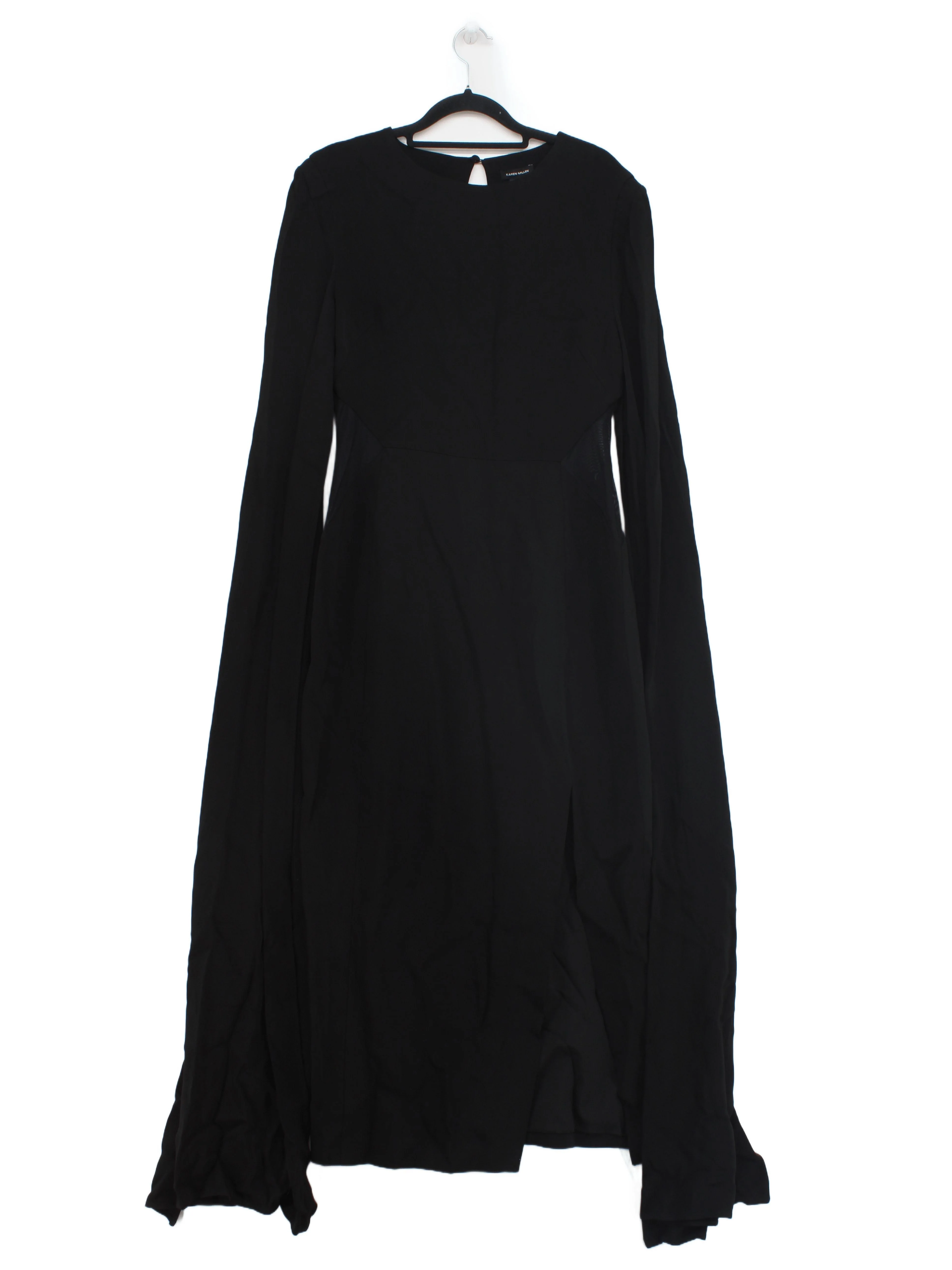 Karen Millen Maxi Dress UK12 in Black RRP £279