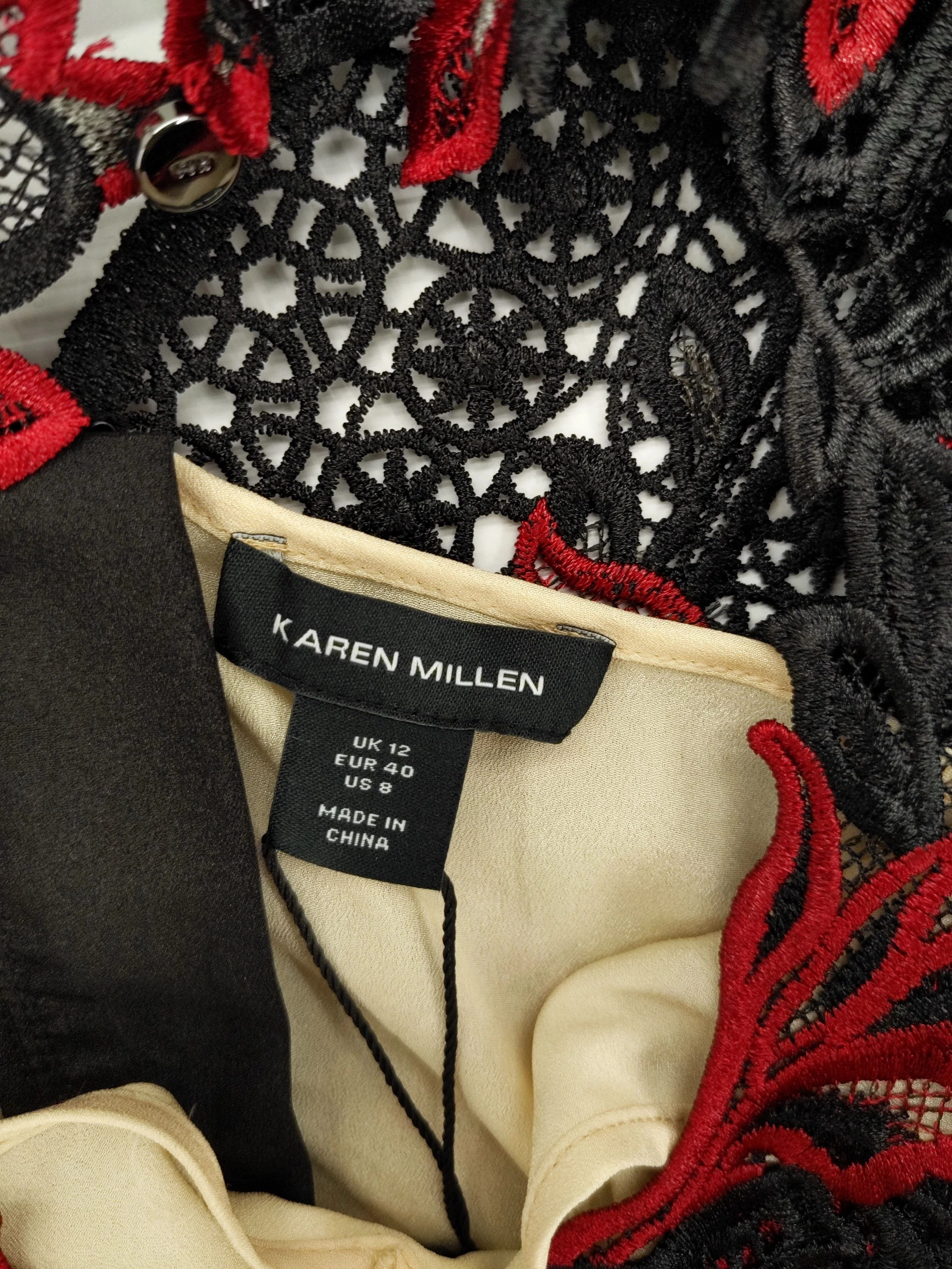 Karen Millen Maxi Dress UK12 in Black RRP £279 - Image 6