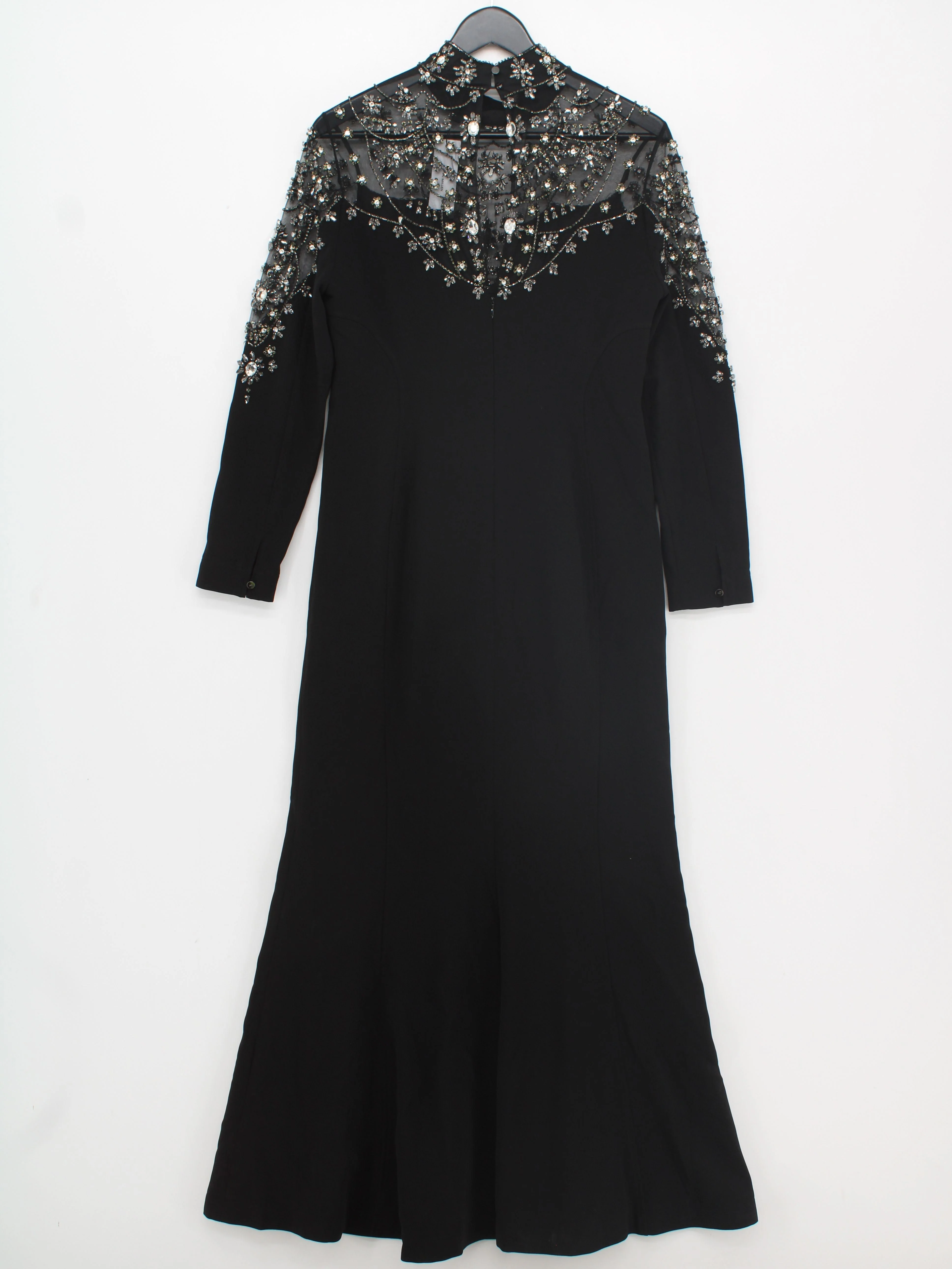 Karen Millen Maxi Dress UK12 in Black RRP £439 - Image 2