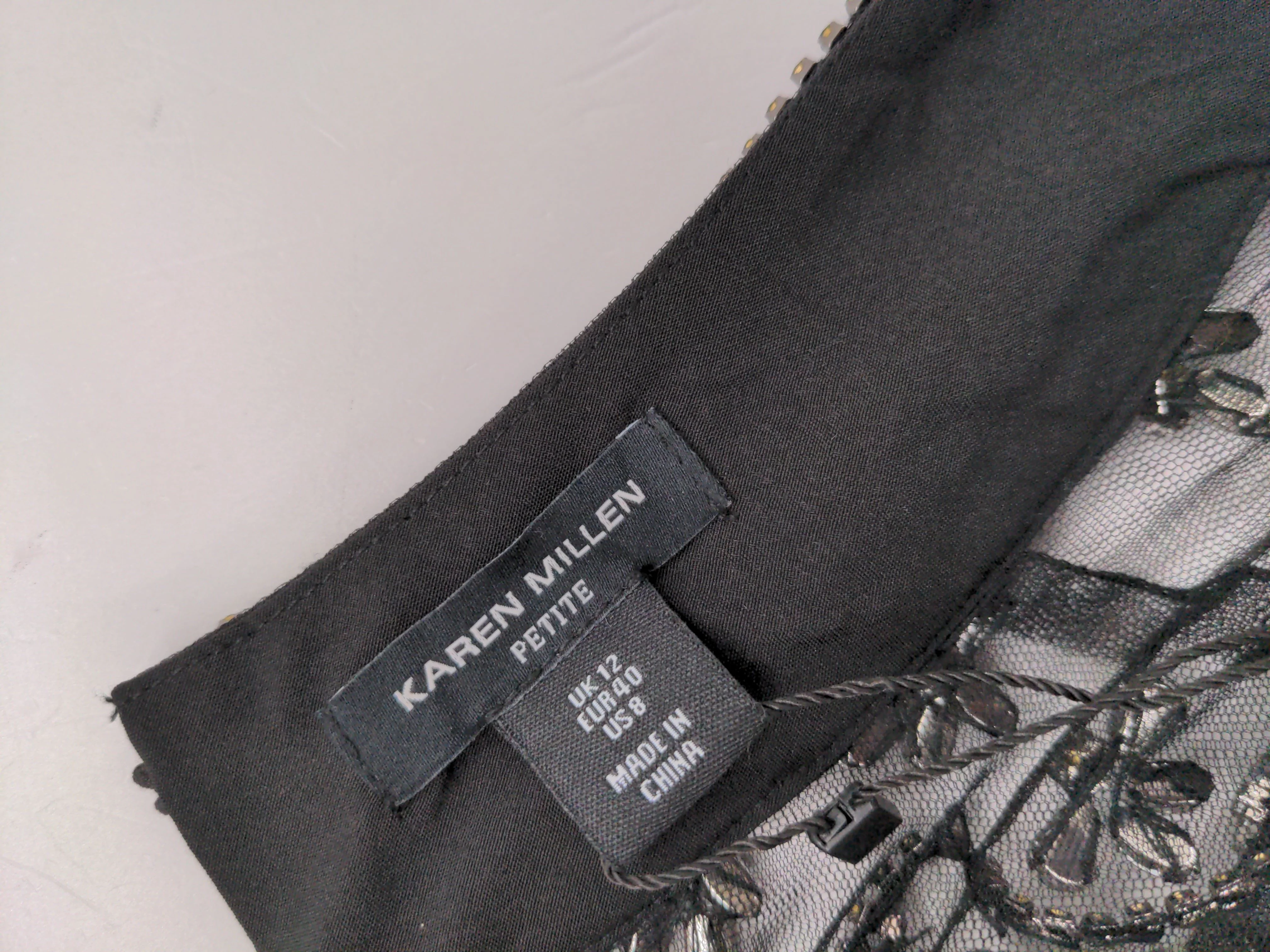 Karen Millen Maxi Dress UK12 in Black RRP £439 - Image 6