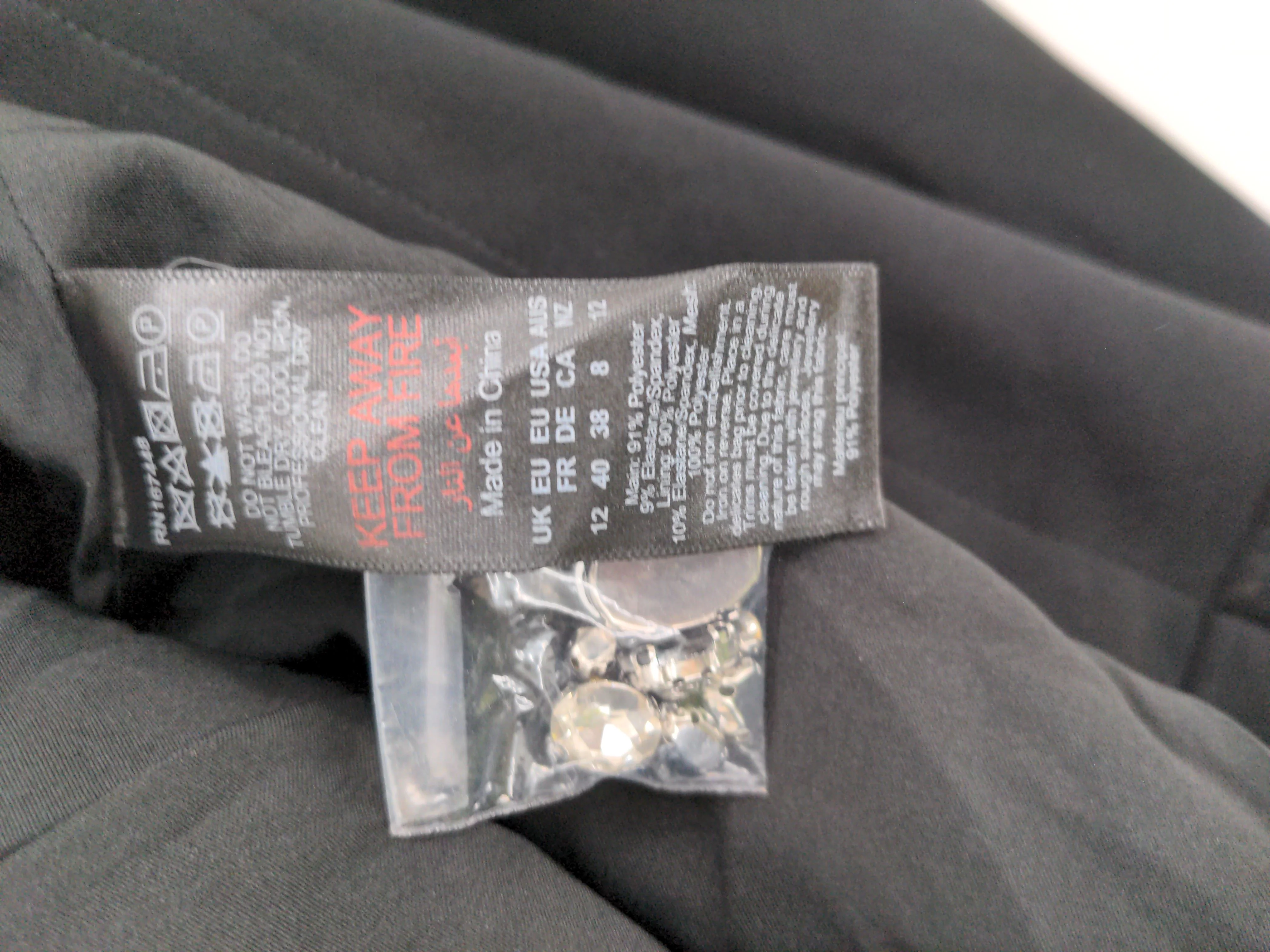 Karen Millen Maxi Dress UK12 in Black RRP £439 - Image 7