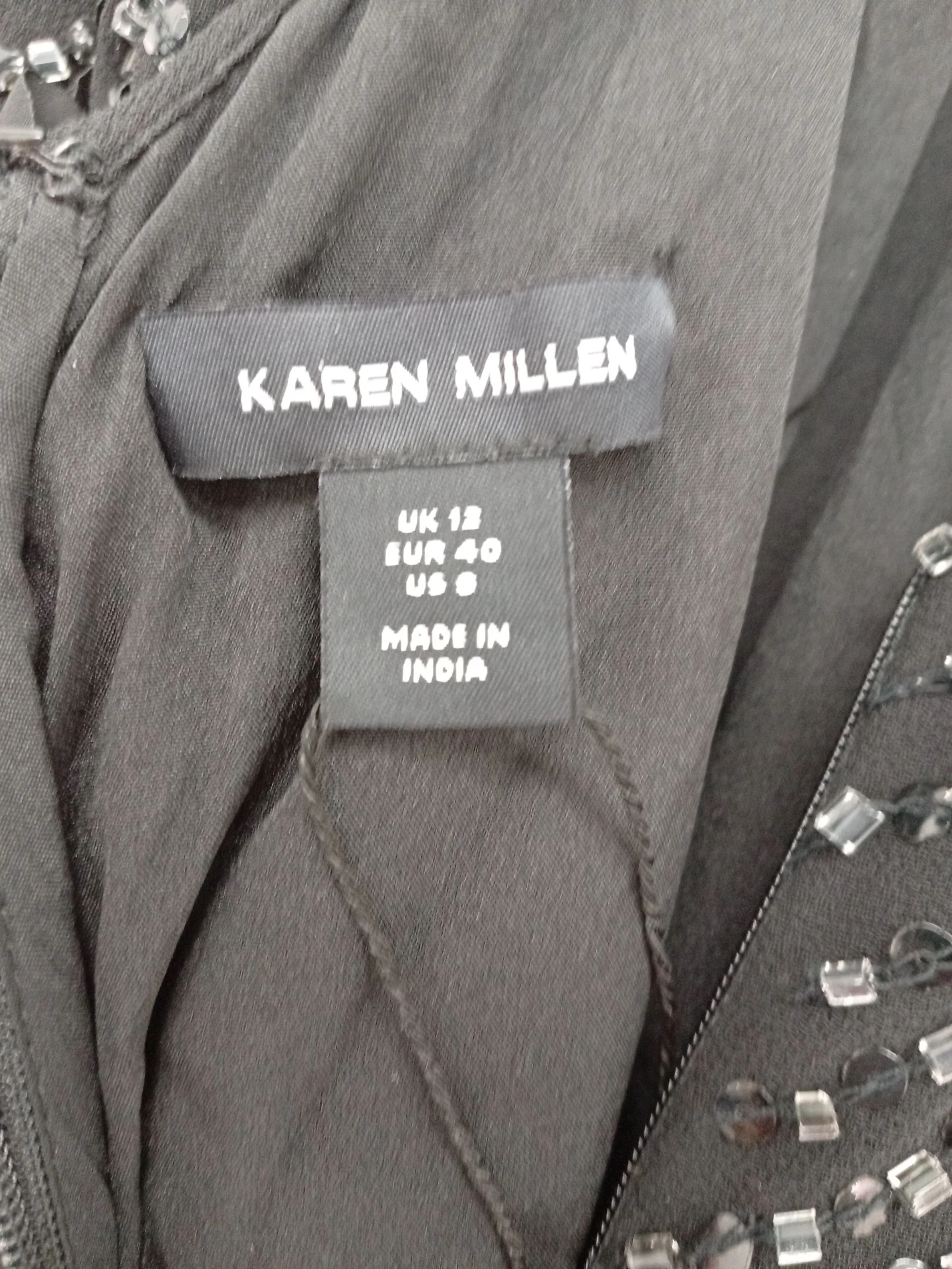 Karen Millen Maxi Dress UK12 in Black RRP £469 - Image 6