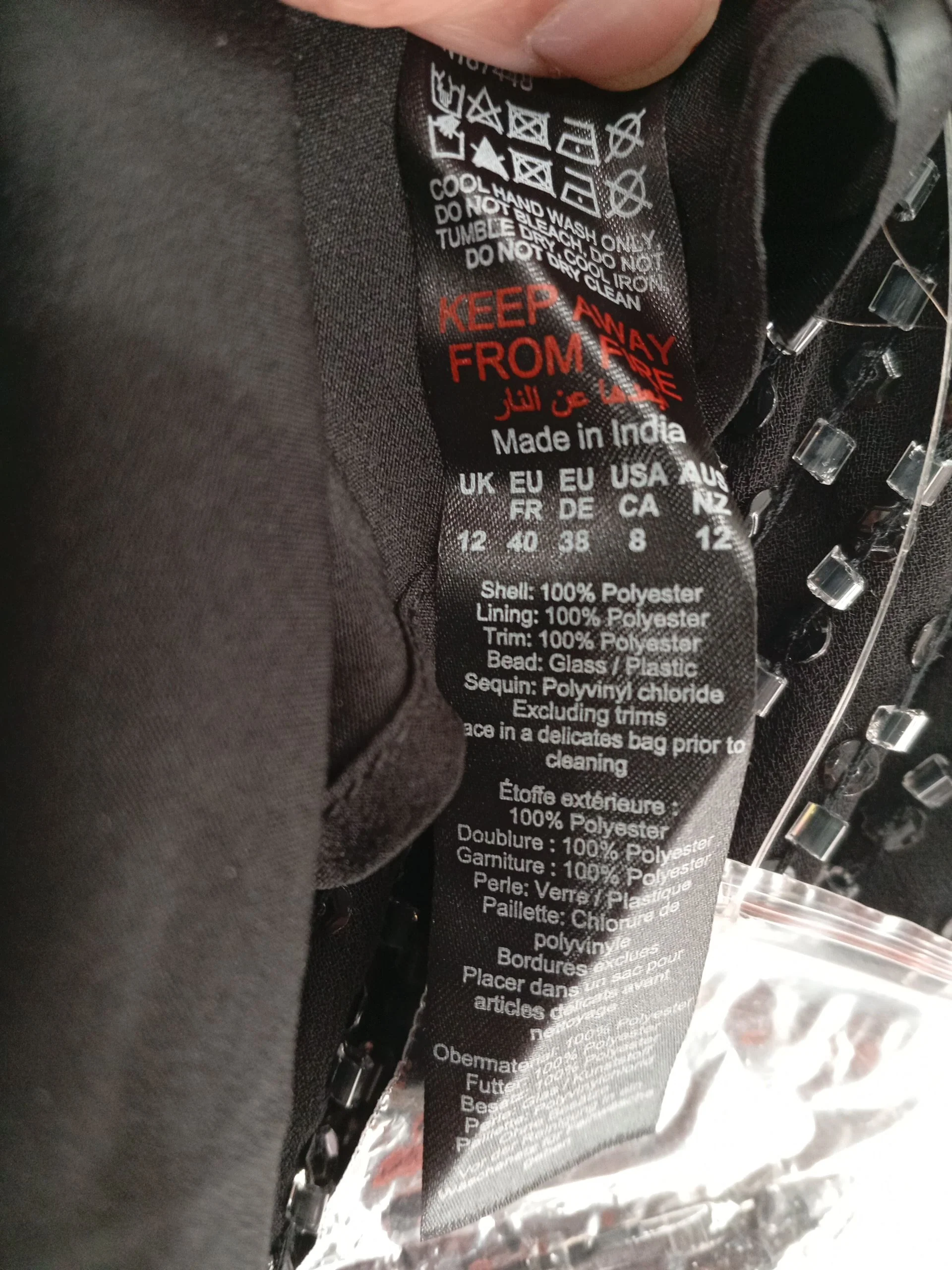 Karen Millen Maxi Dress UK12 in Black RRP £469 - Image 7
