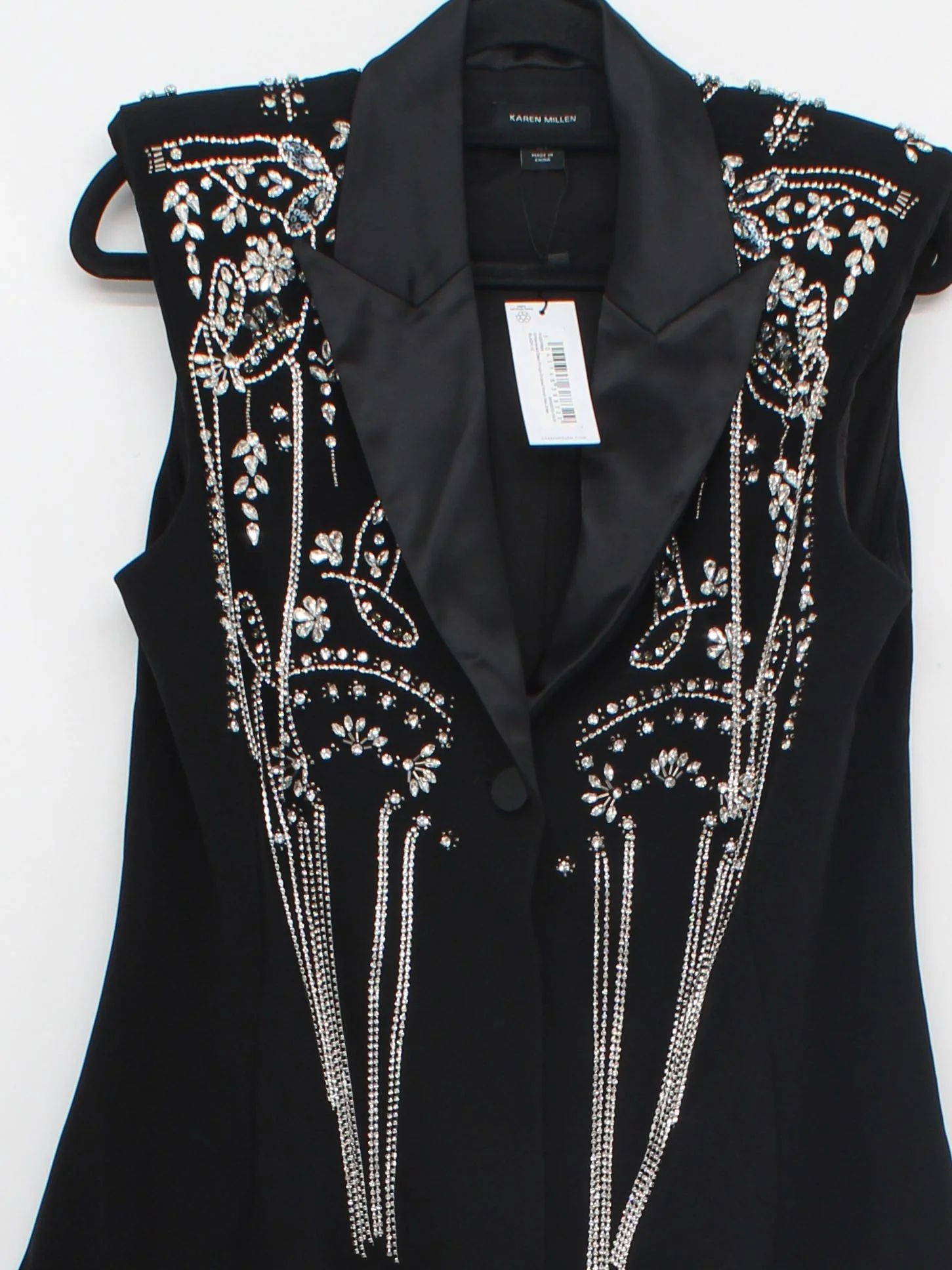 Karen Millen Maxi Dress UK12 in Black RRP £499 - Image 3