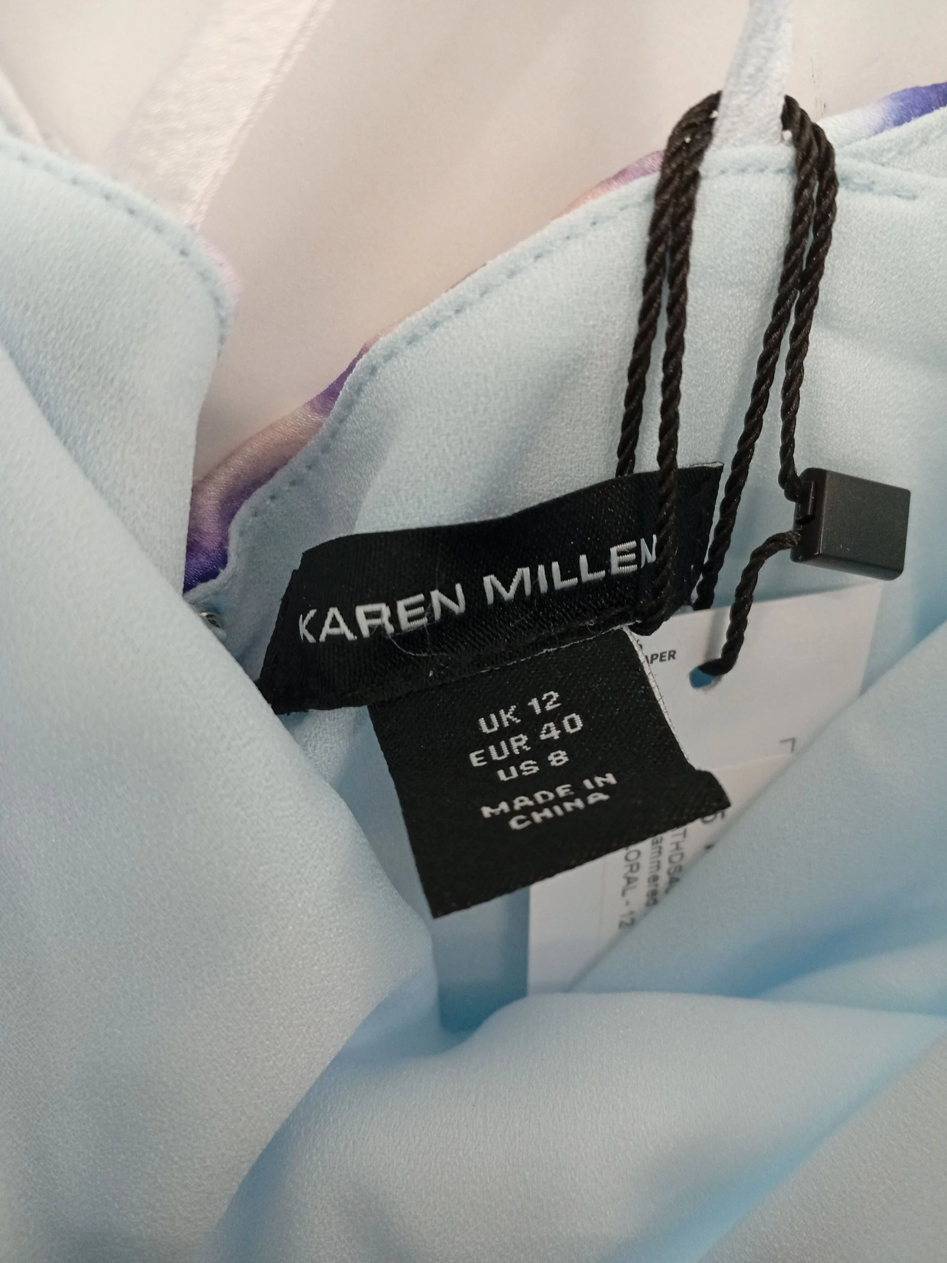Karen Millen Maxi Dress UK12 in Blue RRP £139 - Image 6