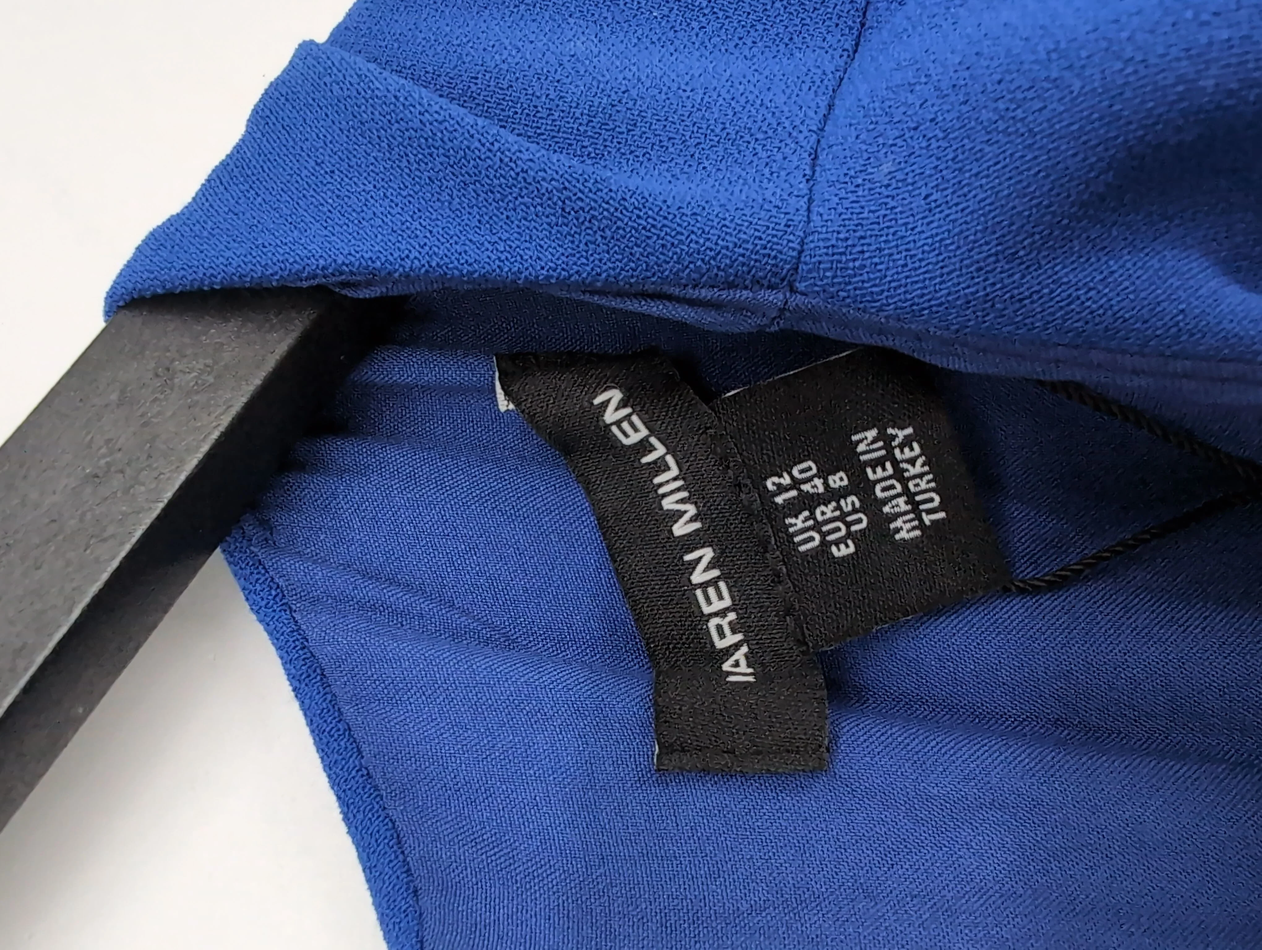 Karen Millen Maxi Dress UK12 in Blue RRP £289 - Image 5