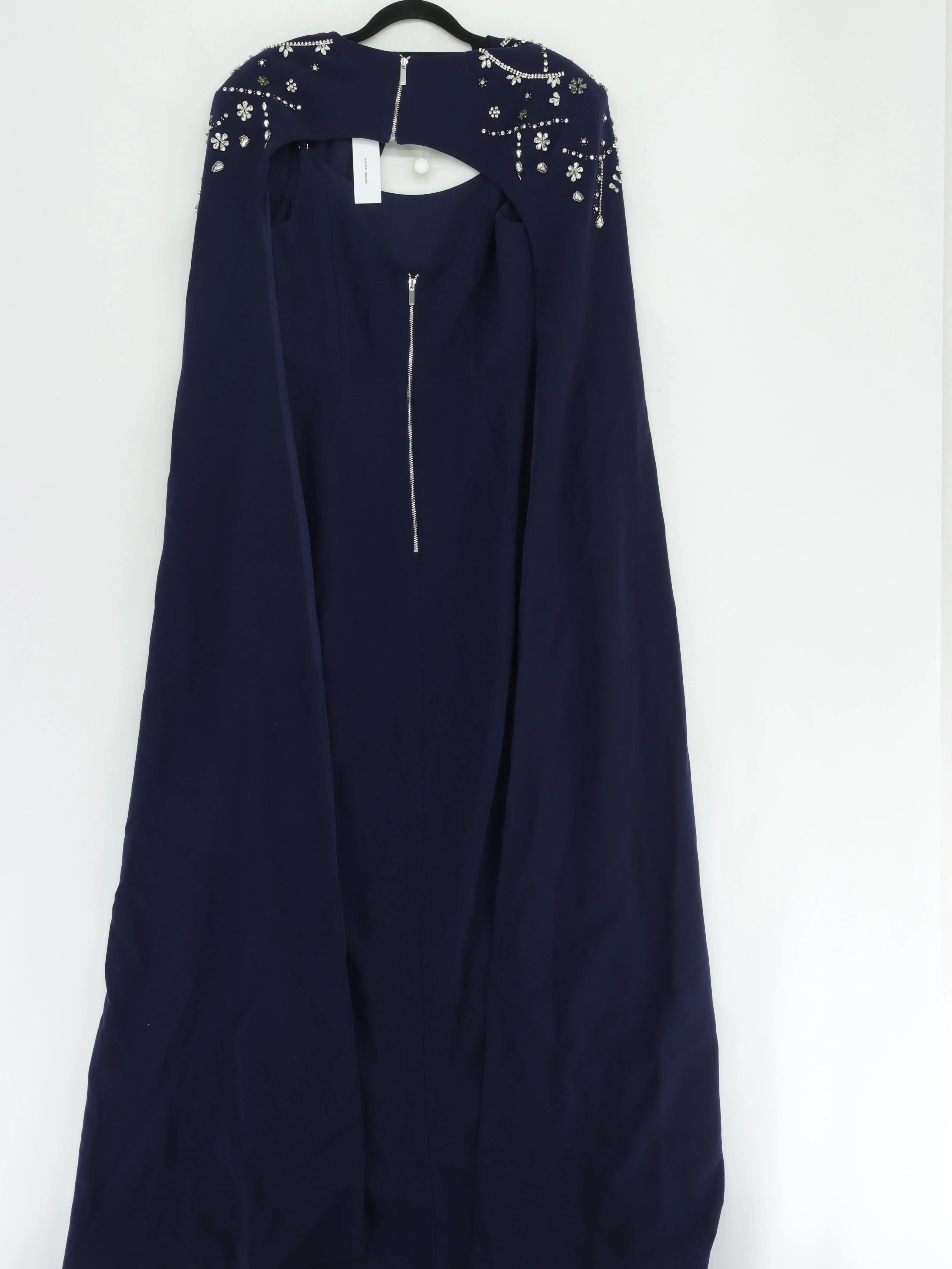 Karen Millen Maxi Dress UK12 in Blue RRP £349 - Image 2