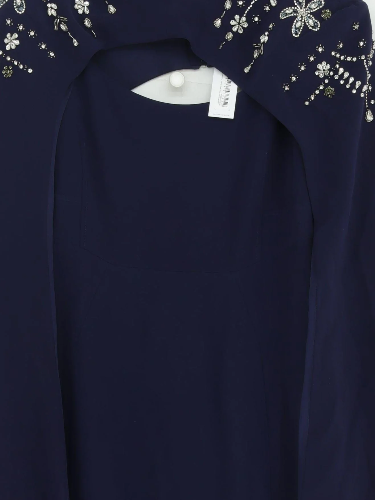 Karen Millen Maxi Dress UK12 in Blue RRP £349 - Image 3