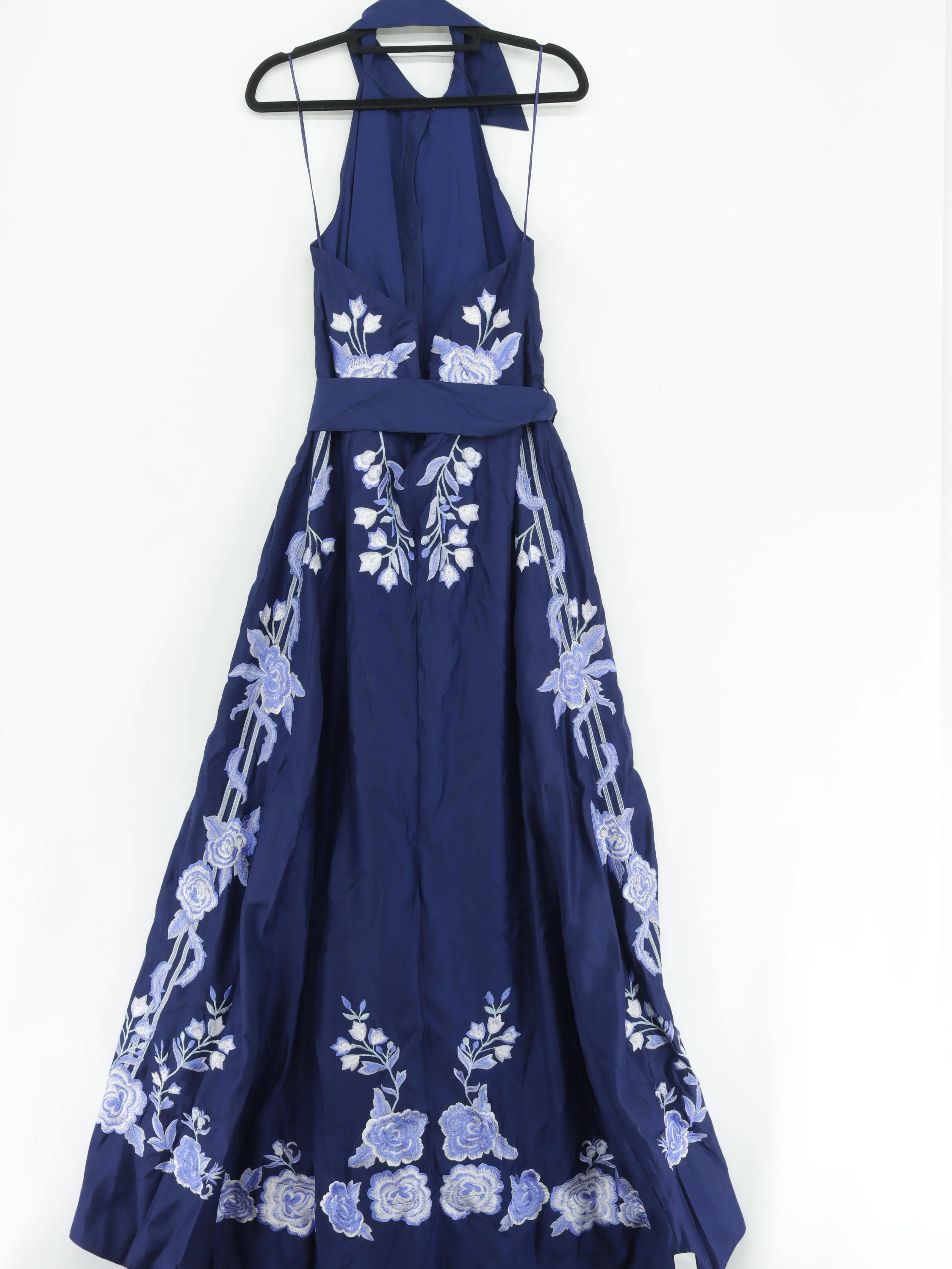 Karen Millen Maxi Dress UK12 in Blue RRP £359 - Image 3