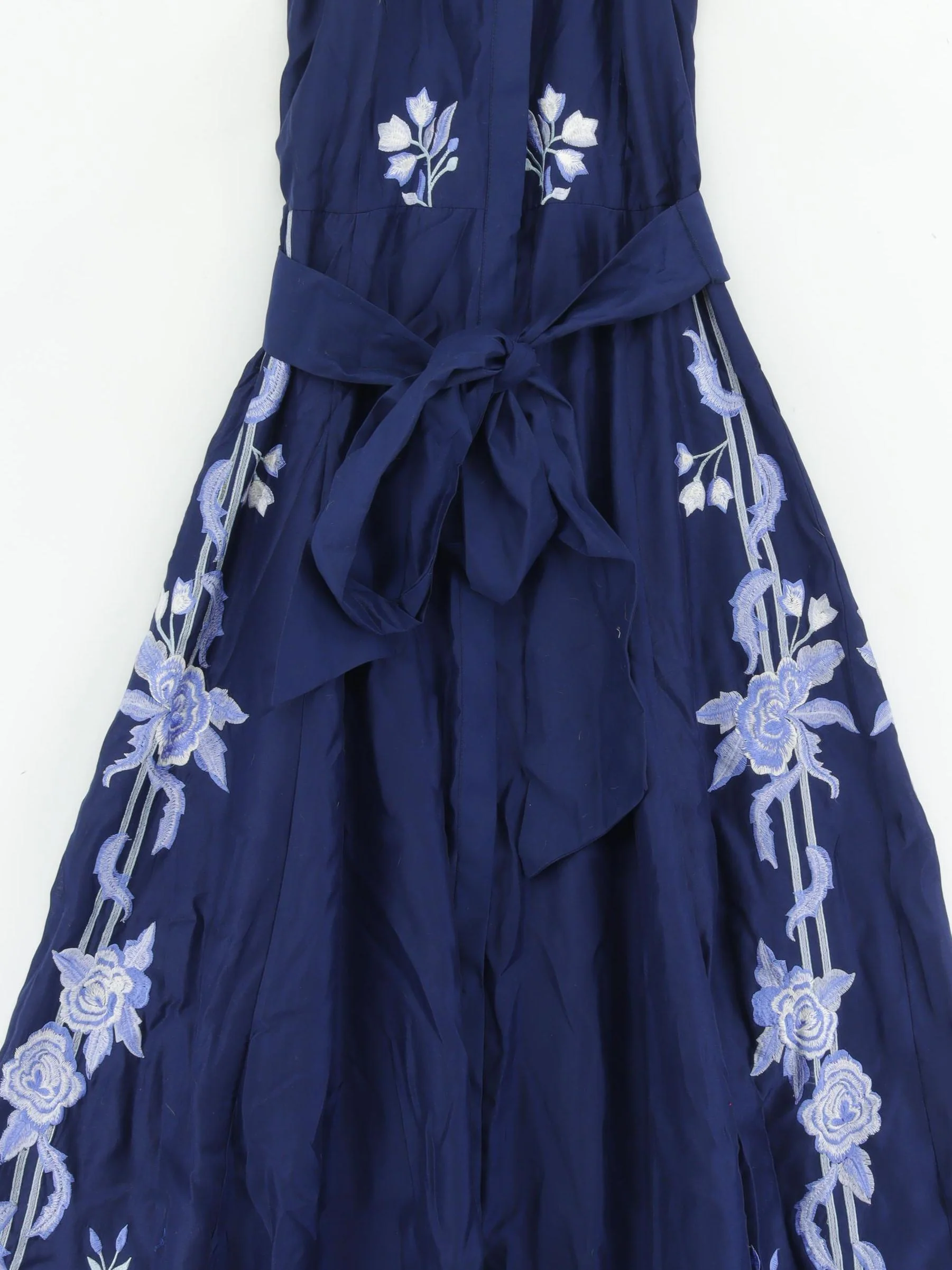 Karen Millen Maxi Dress UK12 in Blue RRP £359 - Image 4