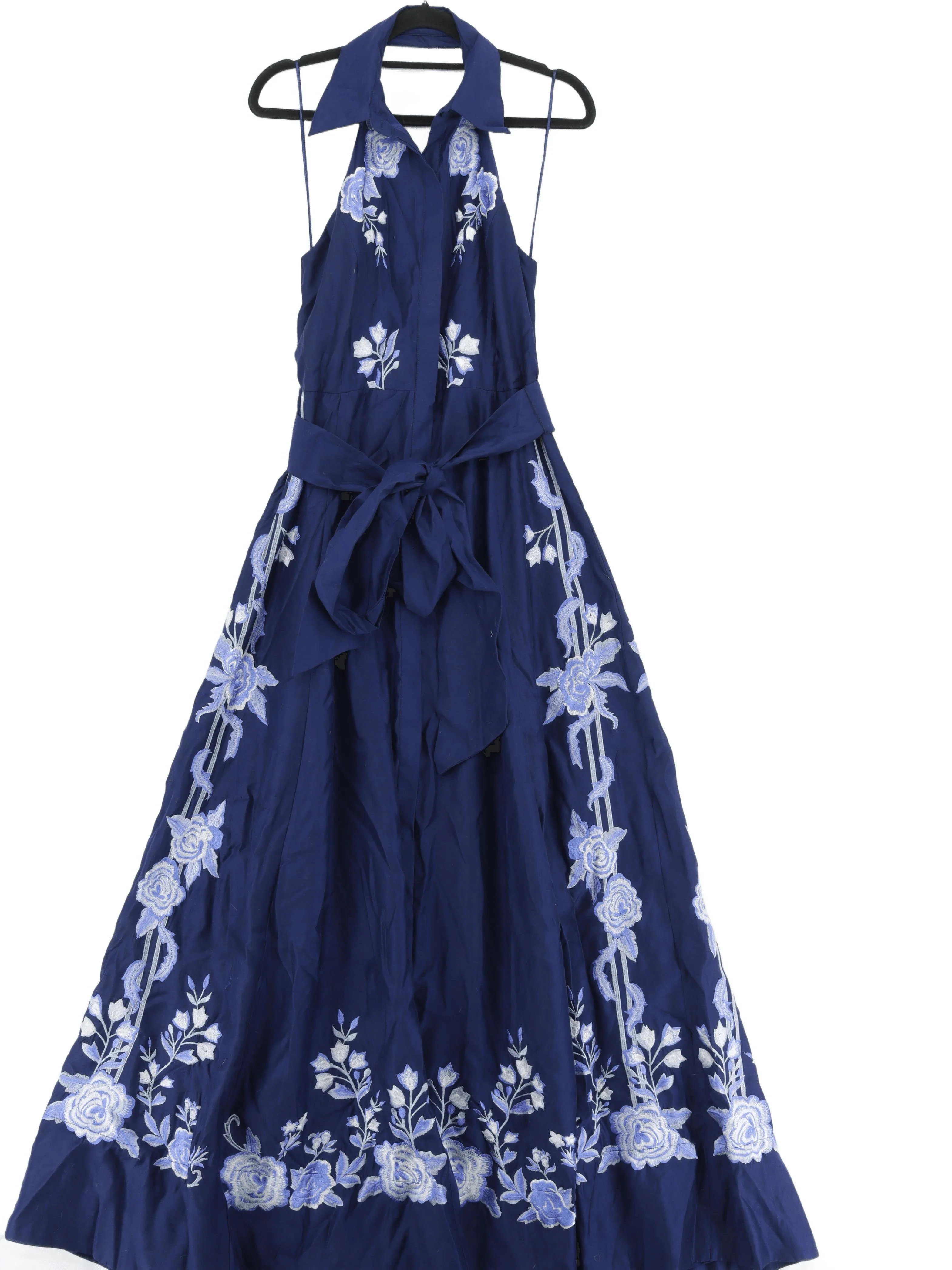 Karen Millen Maxi Dress UK12 in Blue RRP £359 - Image 2