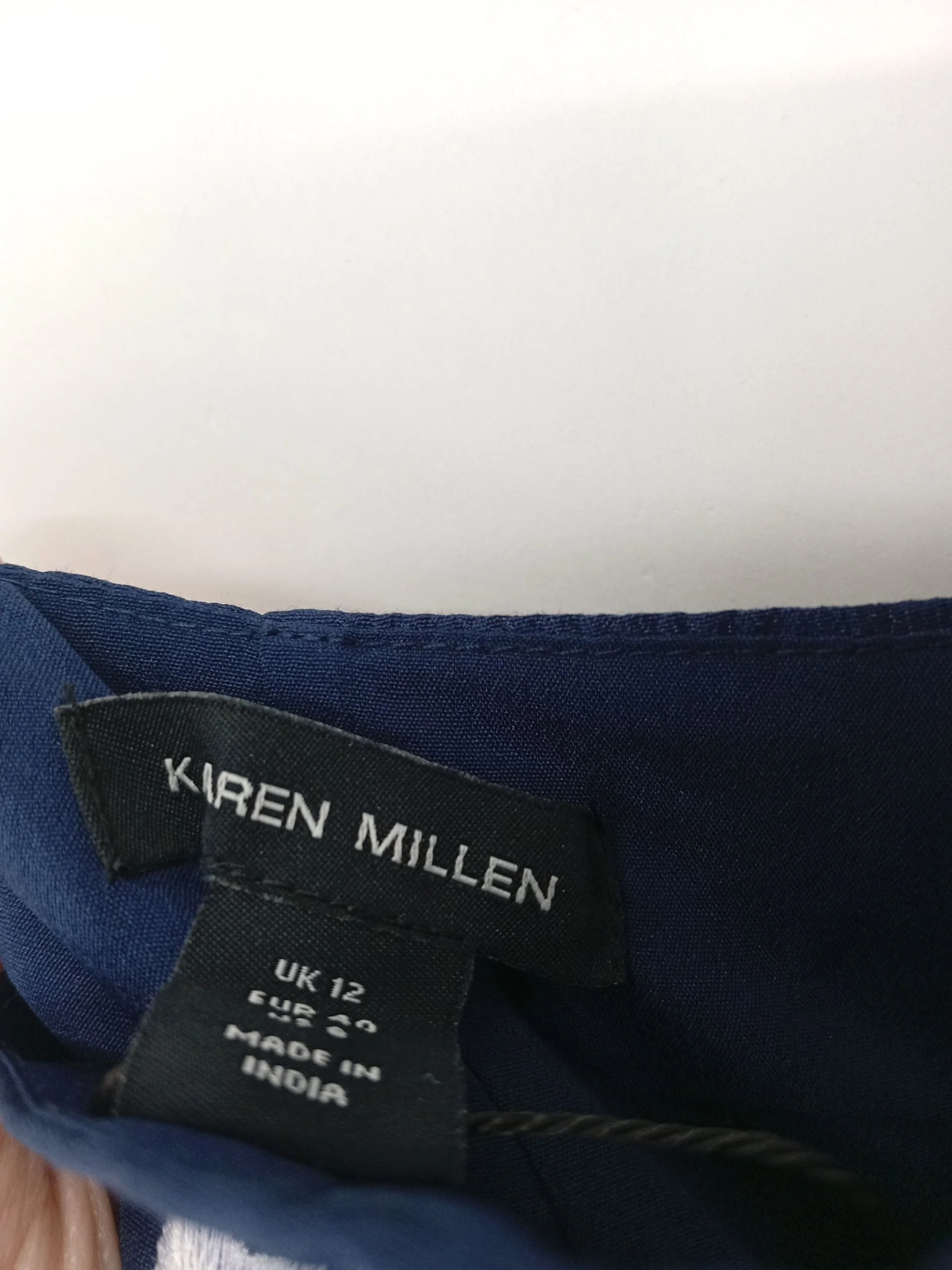 Karen Millen Maxi Dress UK12 in Blue RRP £359 - Image 7