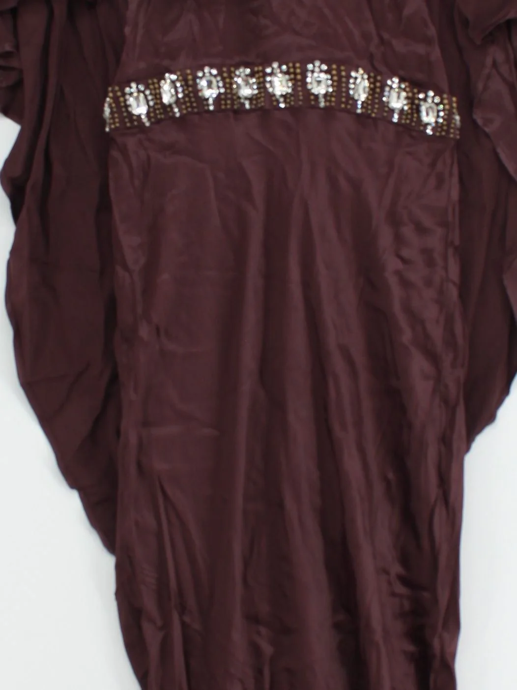 Karen Millen Maxi Dress UK12 in Brown RRP £239 - Image 4