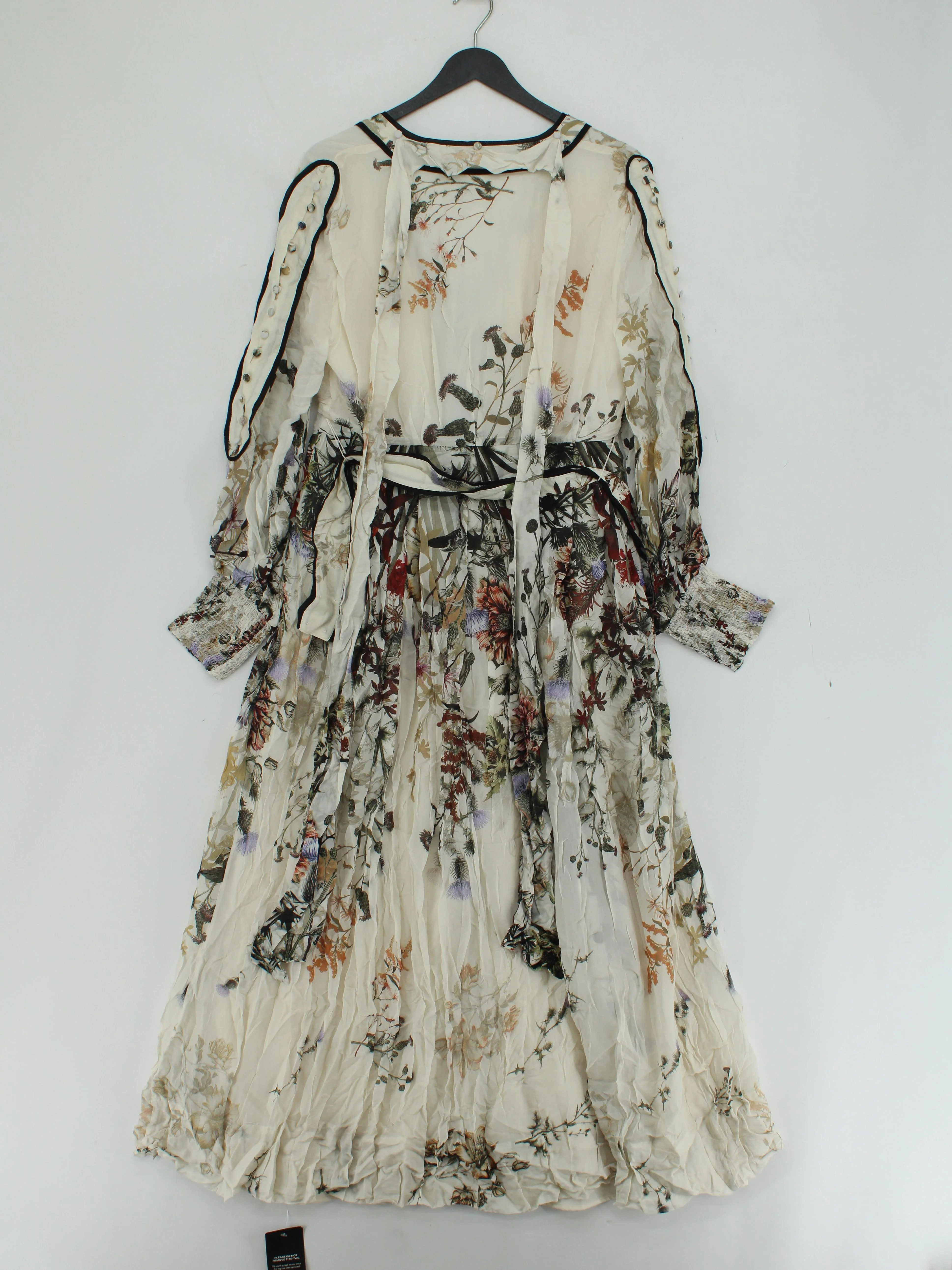 Karen Millen Maxi Dress UK12 in Cream RRP £169 - Image 2