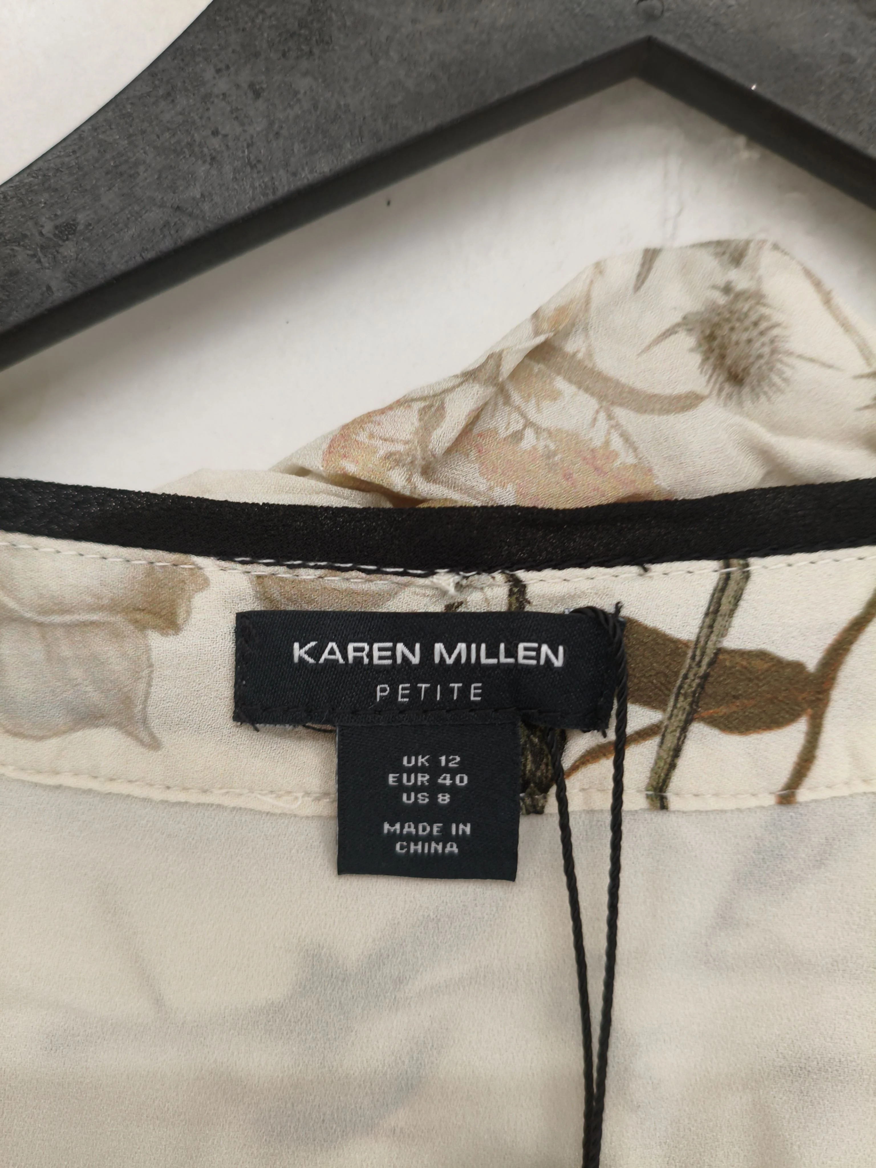 Karen Millen Maxi Dress UK12 in Cream RRP £169 - Image 6