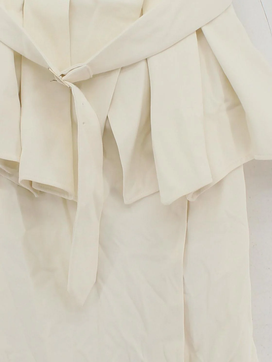 Karen Millen Maxi Dress UK12 in Cream RRP £269 - Image 3