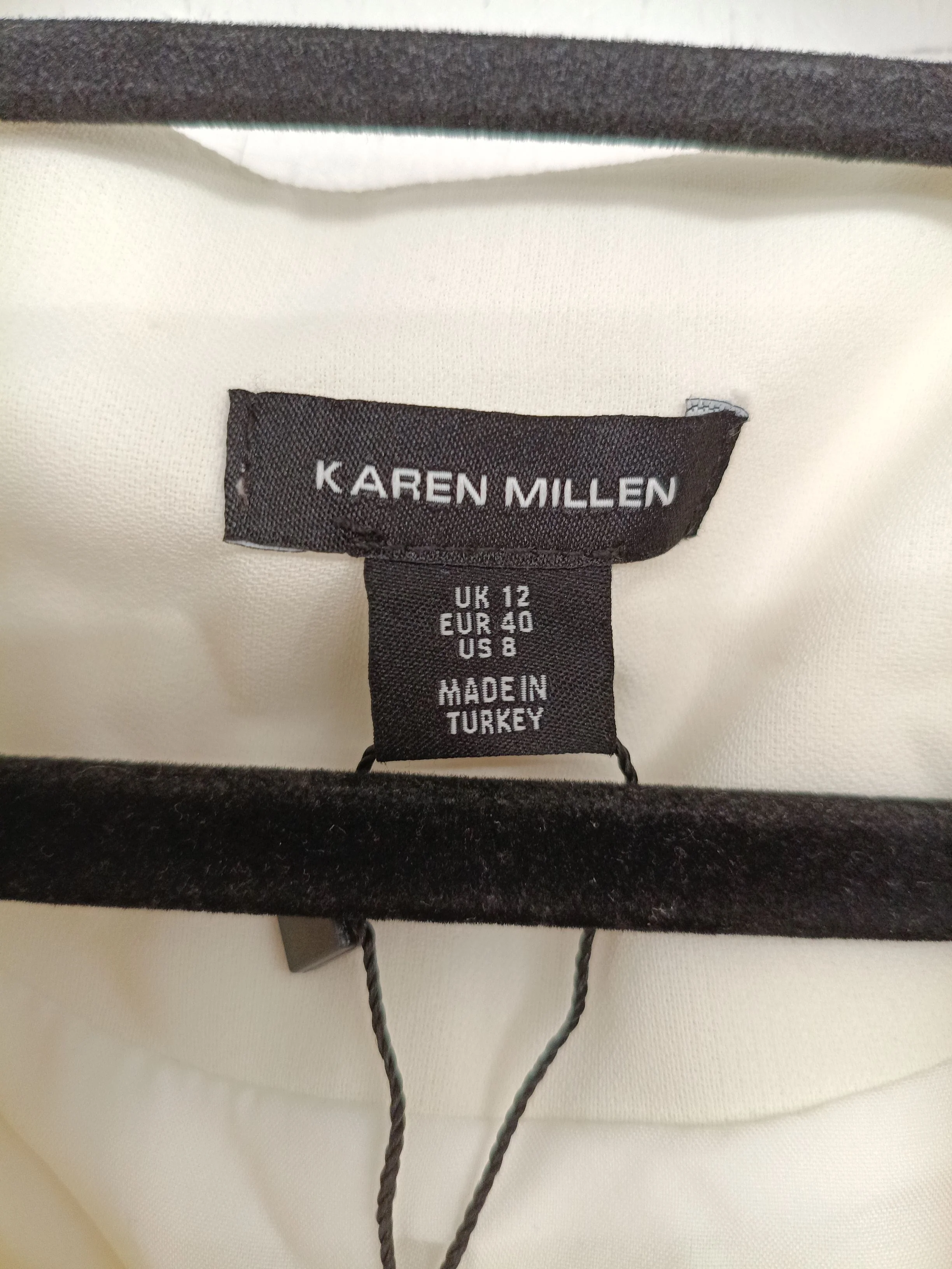 Karen Millen Maxi Dress UK12 in Cream RRP £269 - Image 5