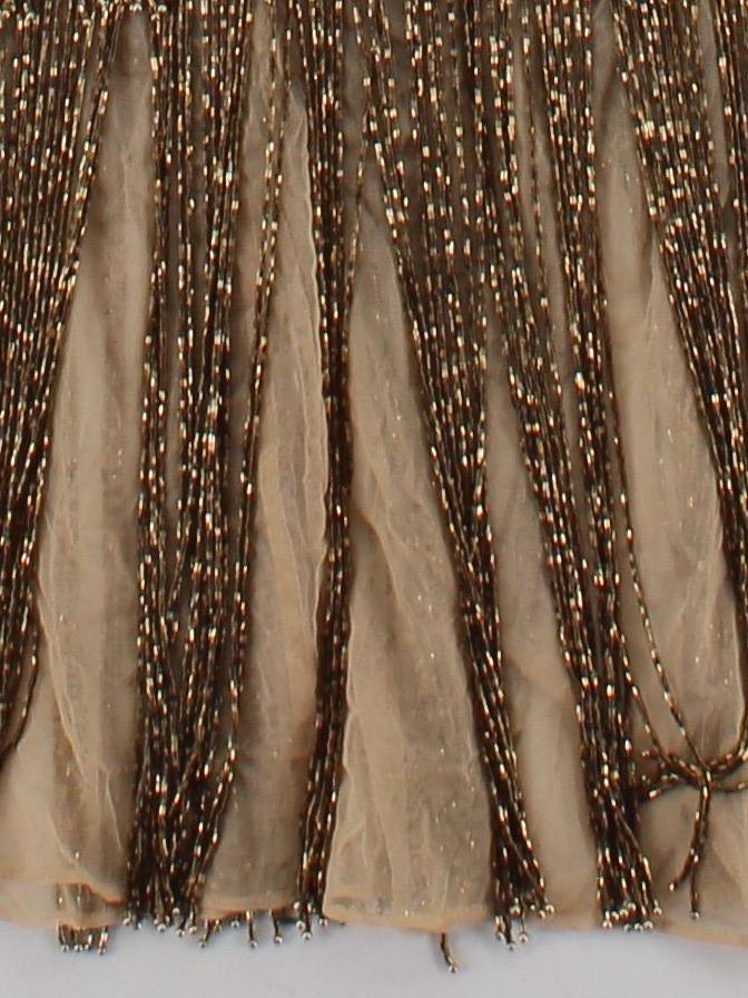 Karen Millen Maxi Dress UK12 in Gold RRP £469 - Image 4