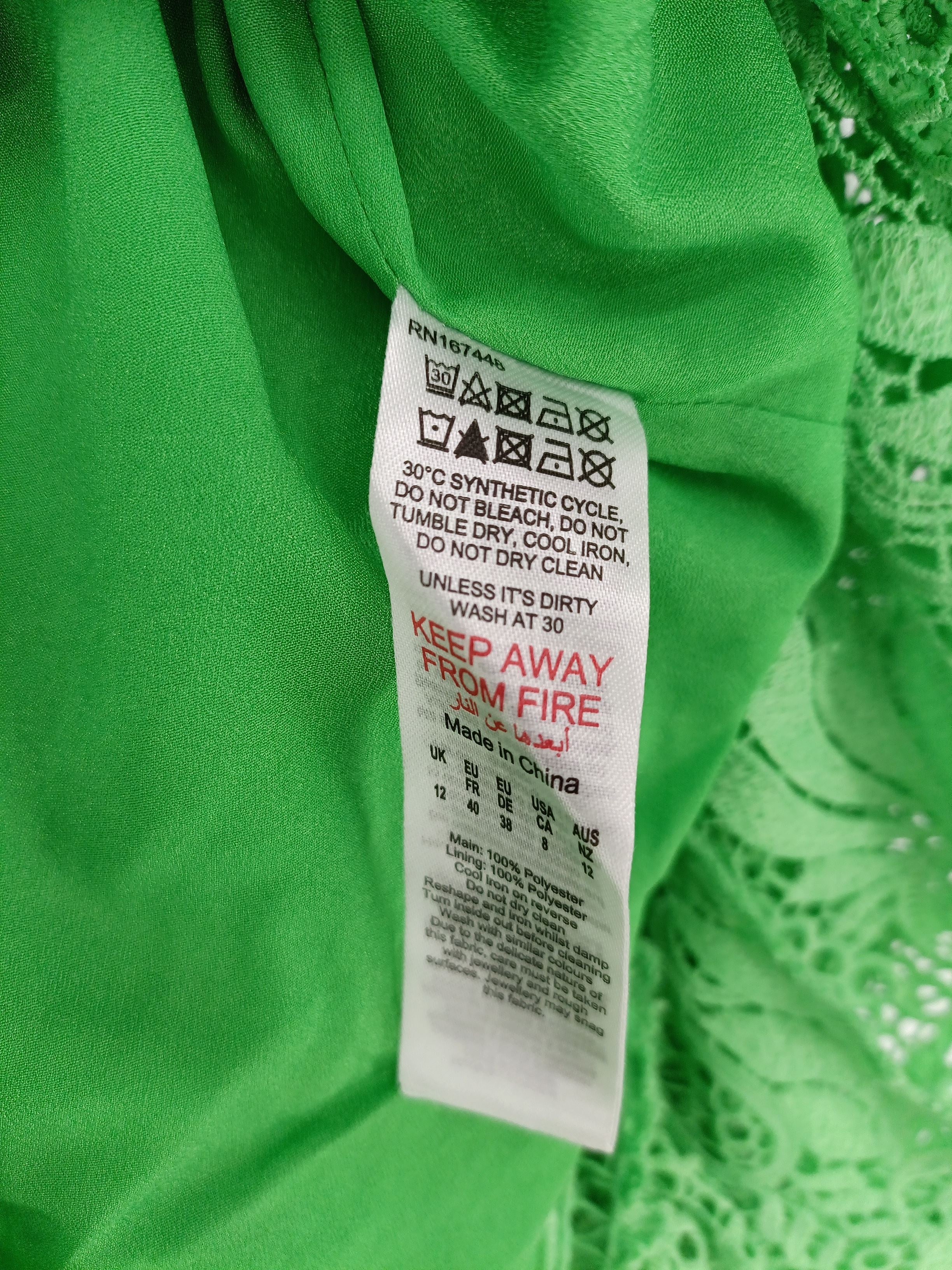 Karen Millen Maxi Dress UK12 in Green RRP £179 - Image 7