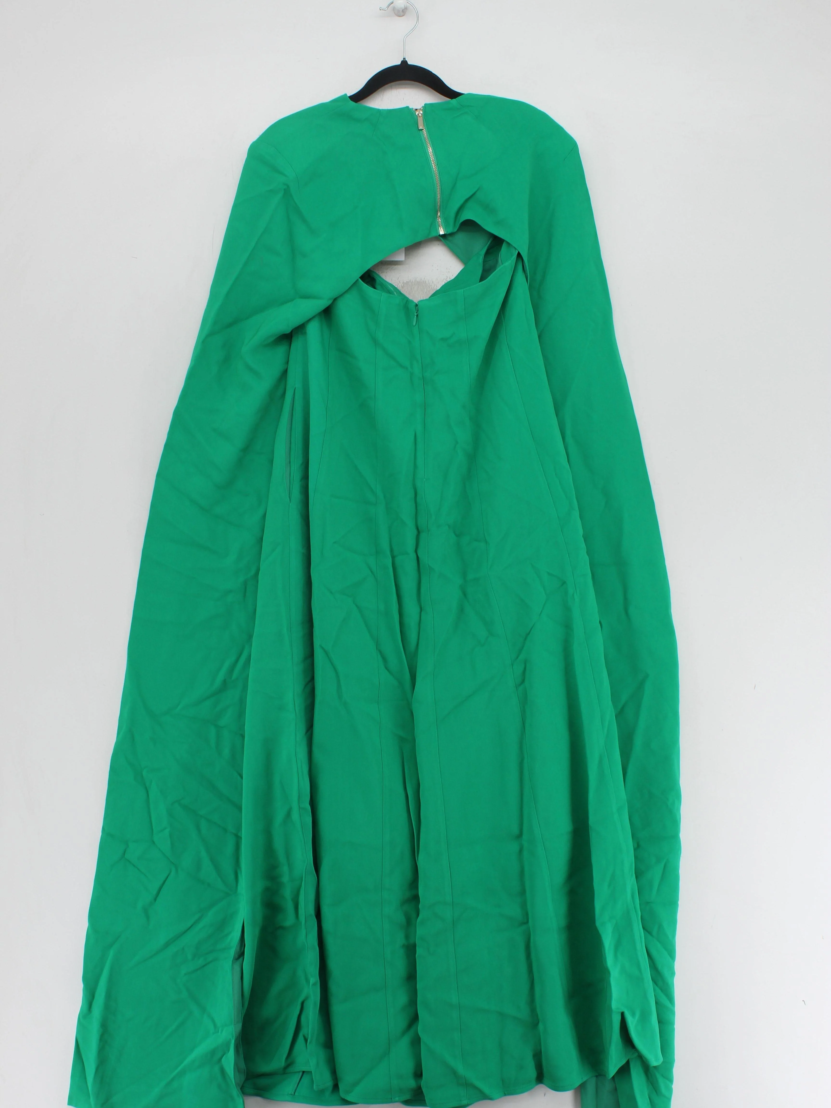Karen Millen Maxi Dress UK12 in Green RRP £339 - Image 2
